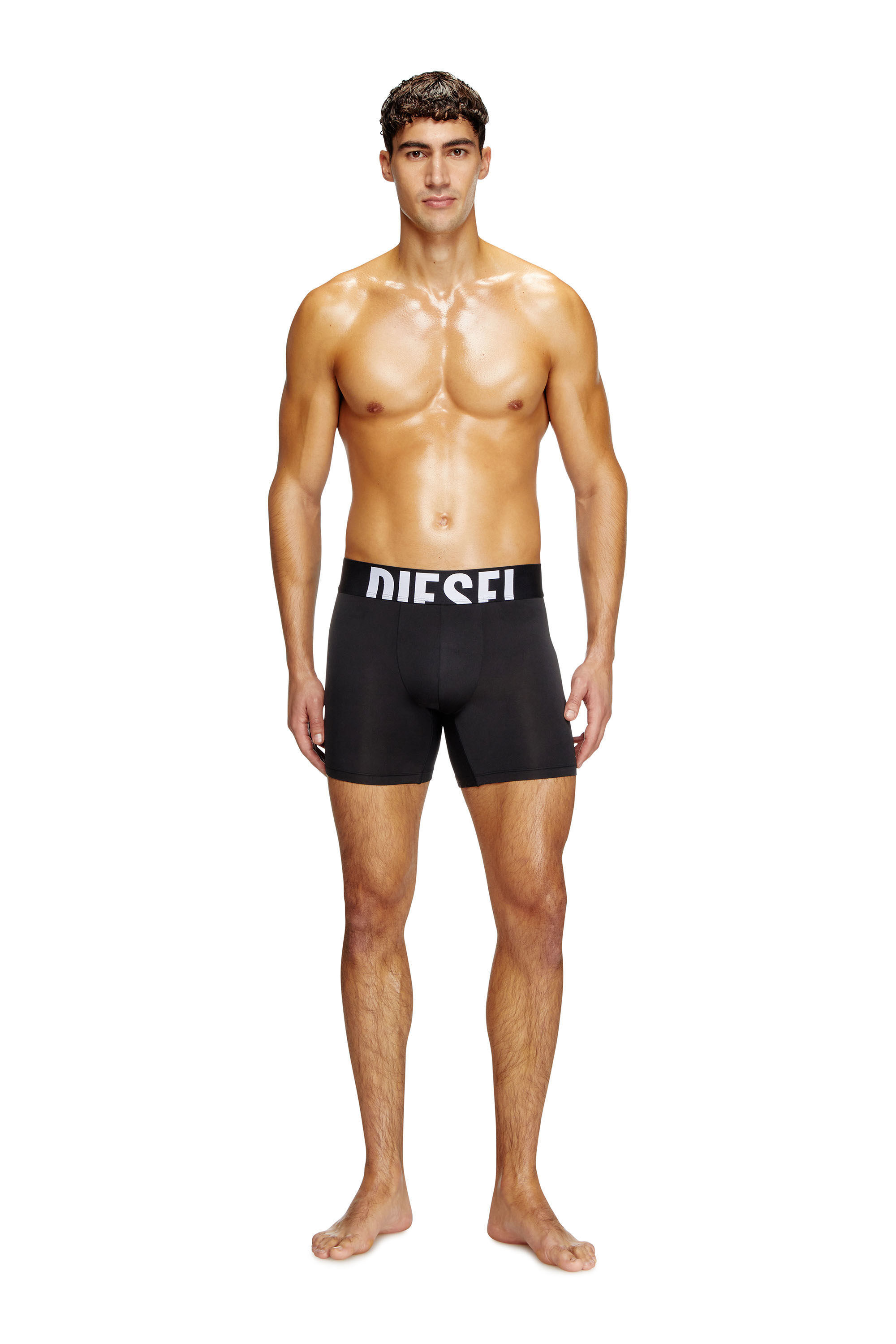 Diesel - MAX-D-POP-3PACK-55, Lot de trois boxers en microfibre Homme in Polychrome - 1