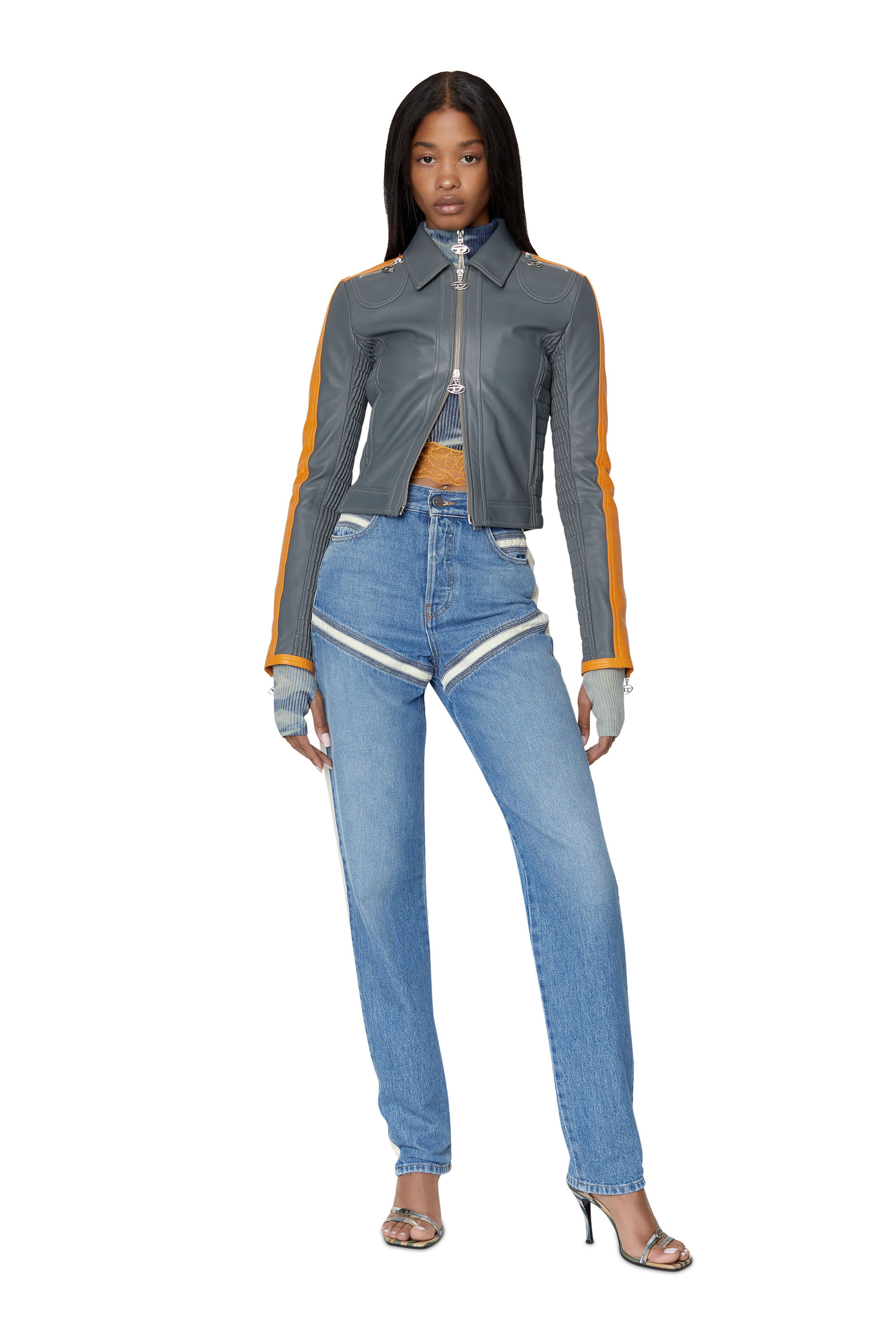 Diesel top cropped jeans