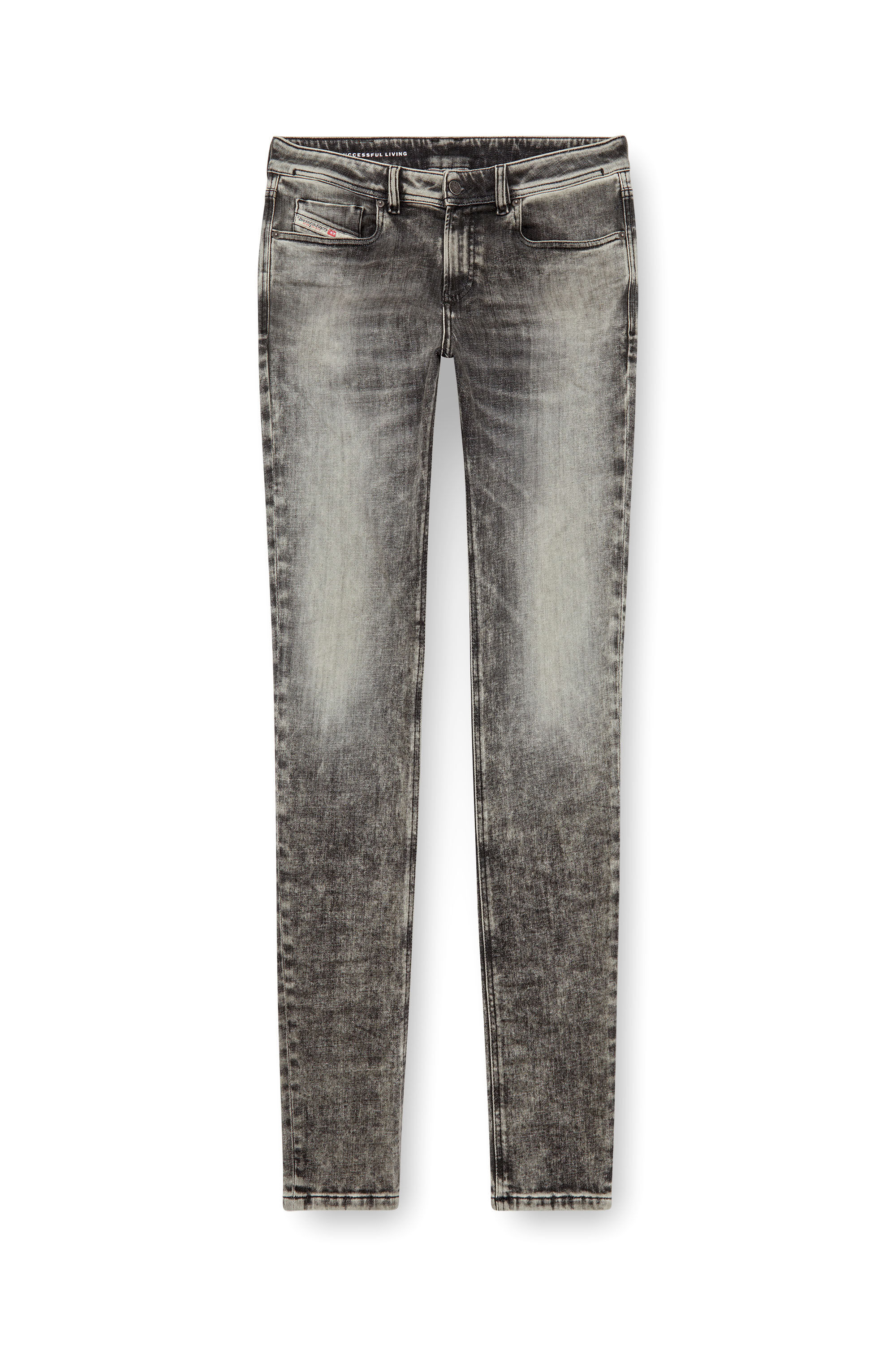 Diesel - Male Skinny Jeans 1979 Sleenker 09J28, Grey - Image 2