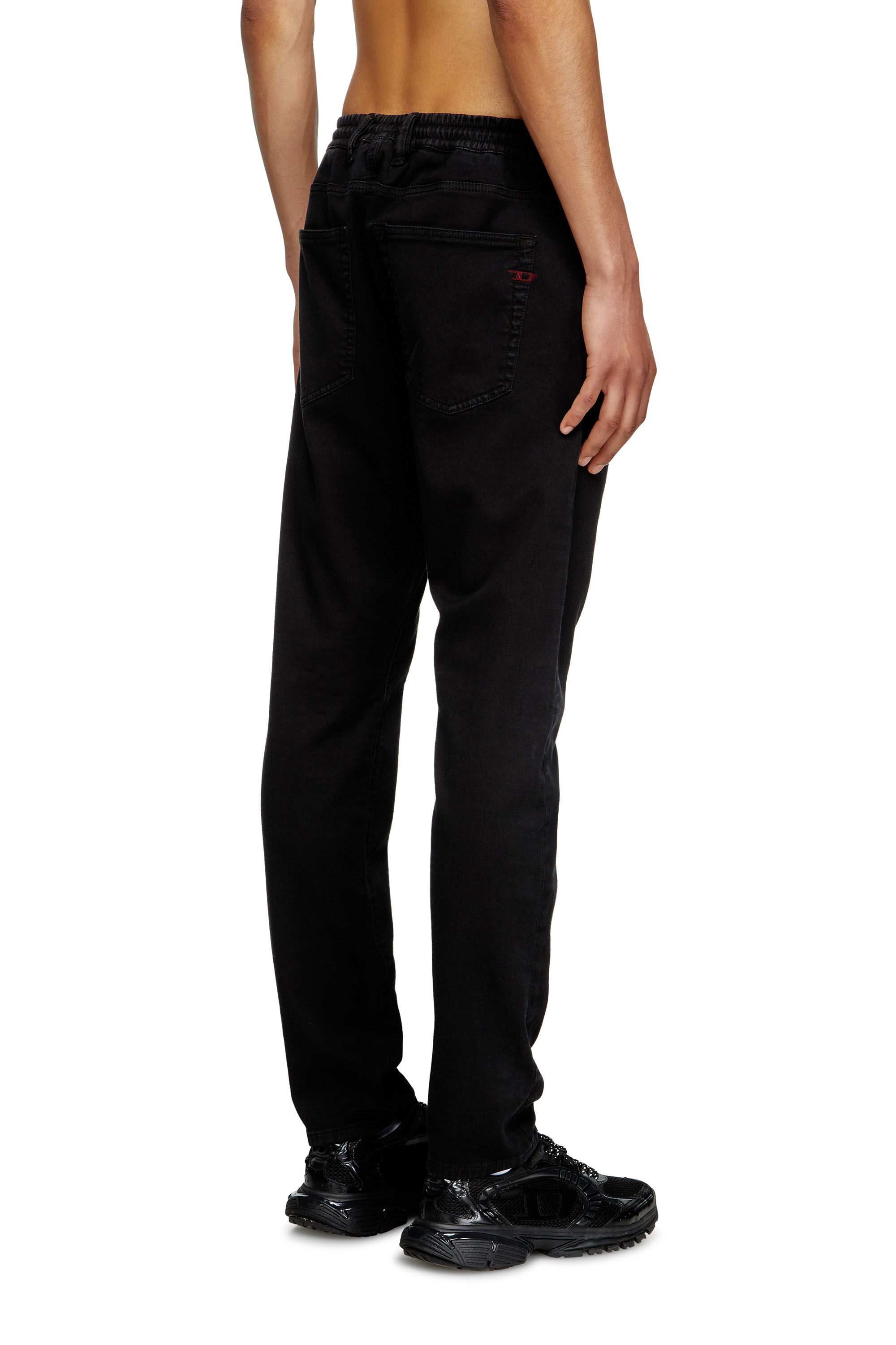 Diesel - Male's Regular 2030 D-Krooley Joggjeans® 068NH, Black/Dark Grey - 4