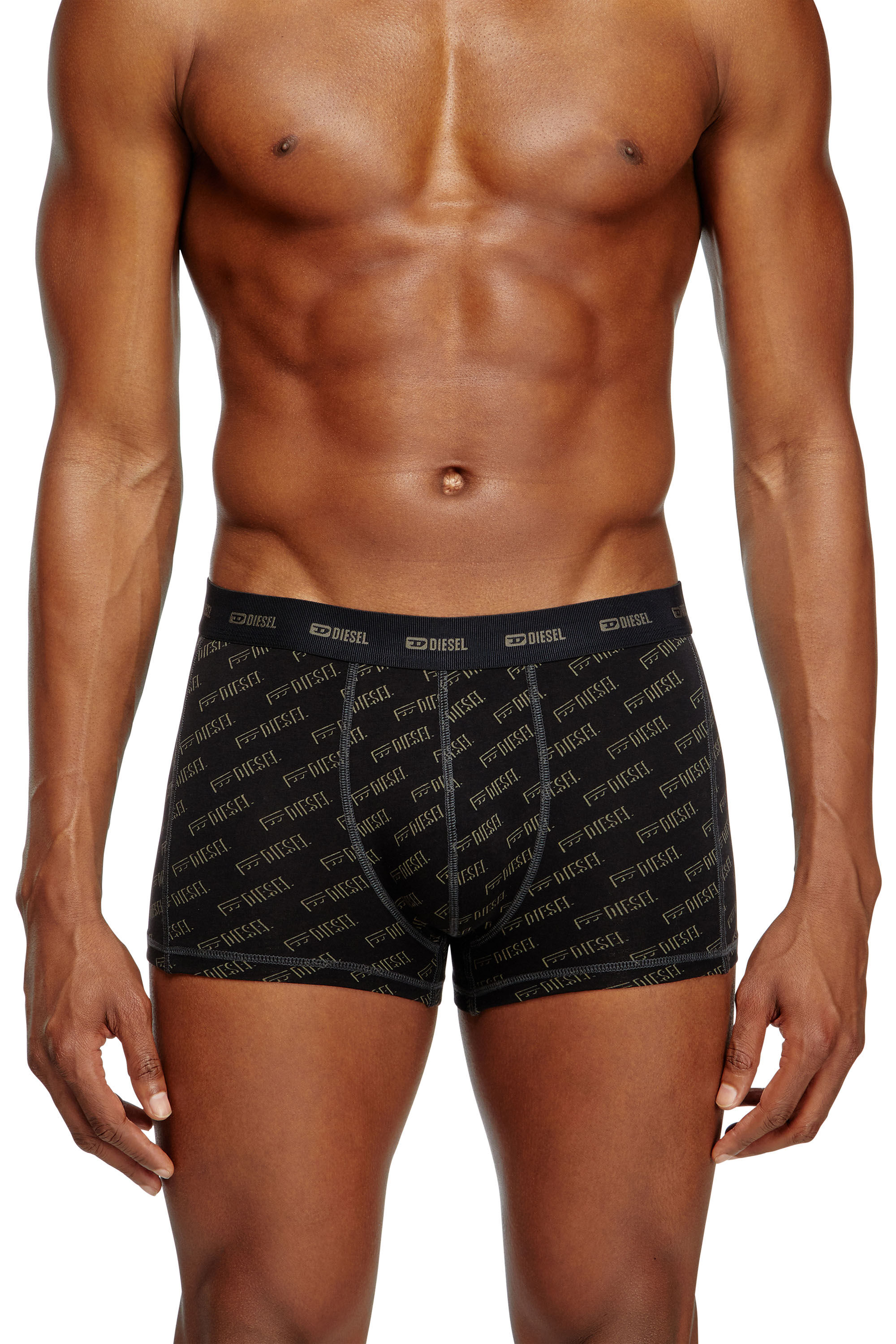 Diesel - DAMIEN-UTLT-3PACK, Lot de 3 boxers avec logo stylisé Homme in Polychrome - 1