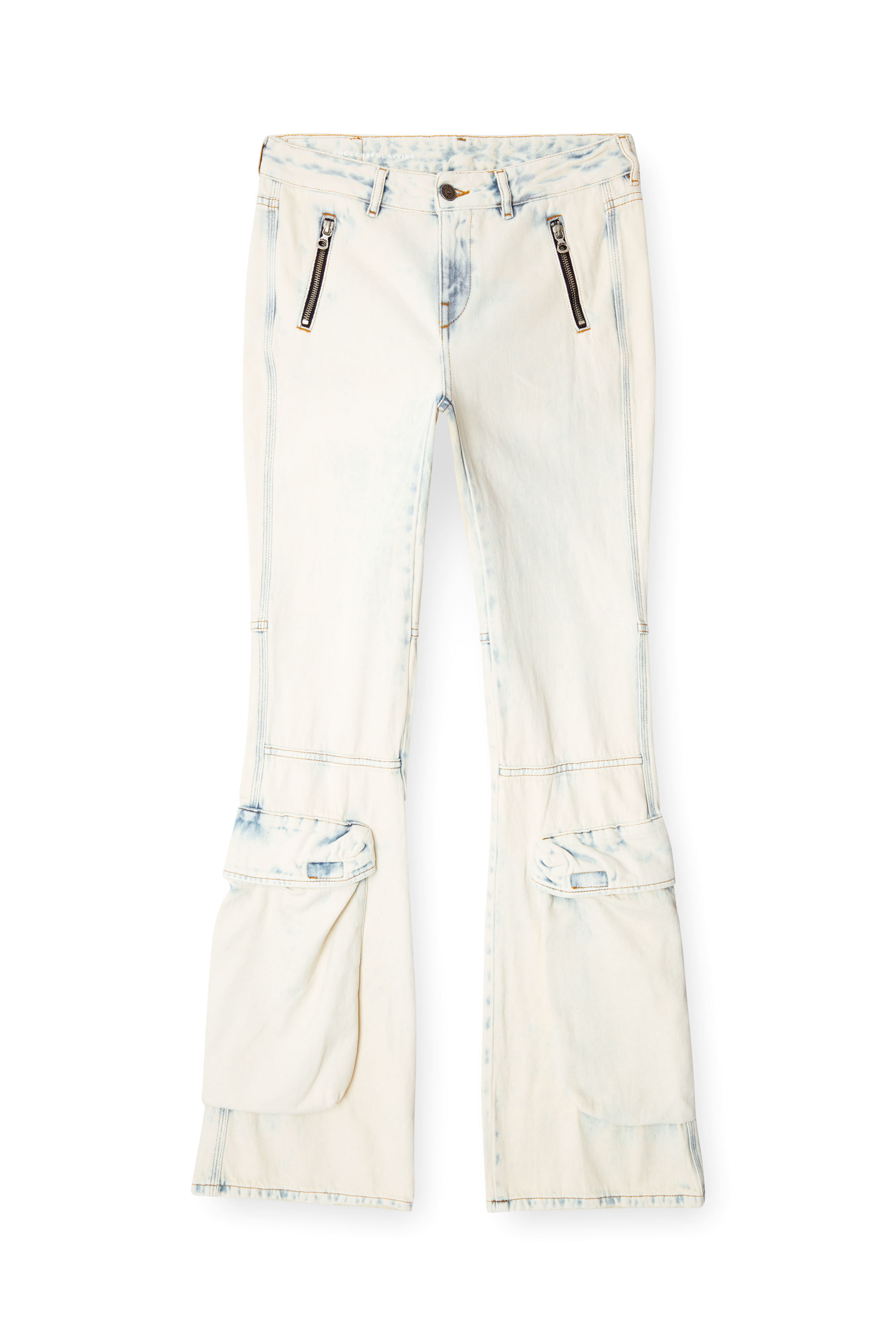 Diesel - Bootcut Jeans D-Poky 0CBCV Femme, Bleu Clair - Image 2