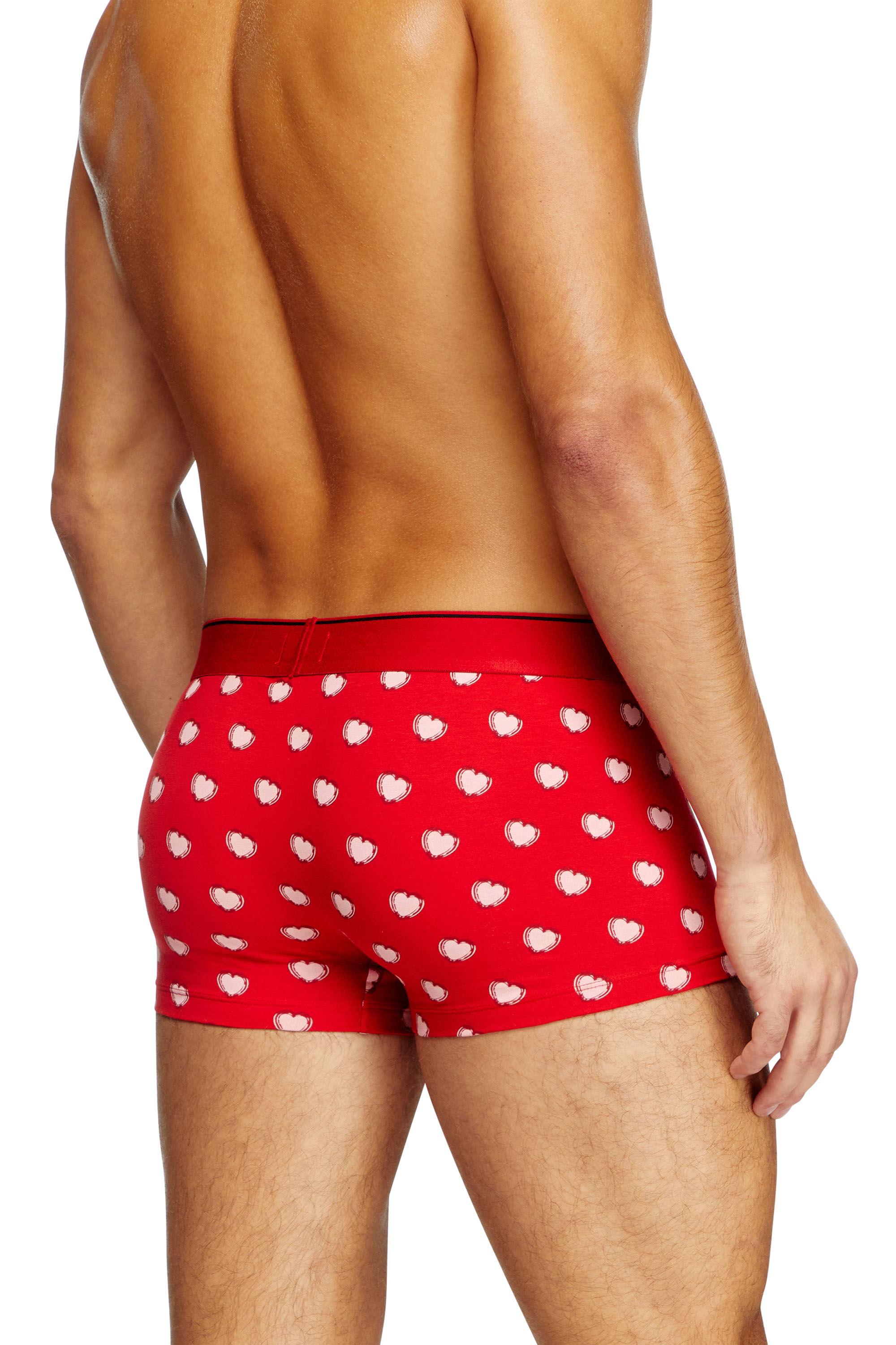 Diesel - DAMIEN-GFT-3PACK, Male's Three-pack boxer briefs with heart motif in Black/Red - 3