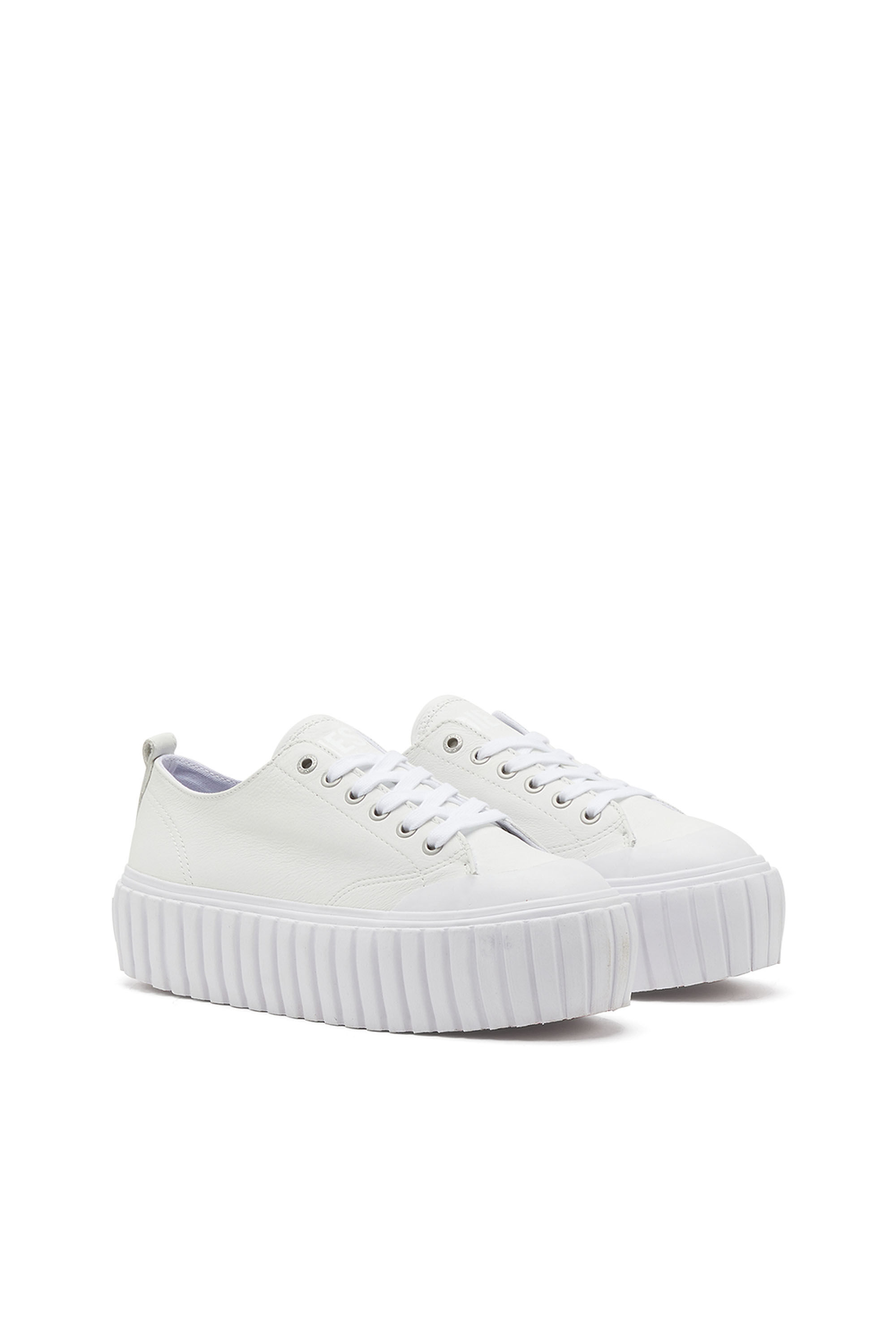 White flatform sneaker outlet