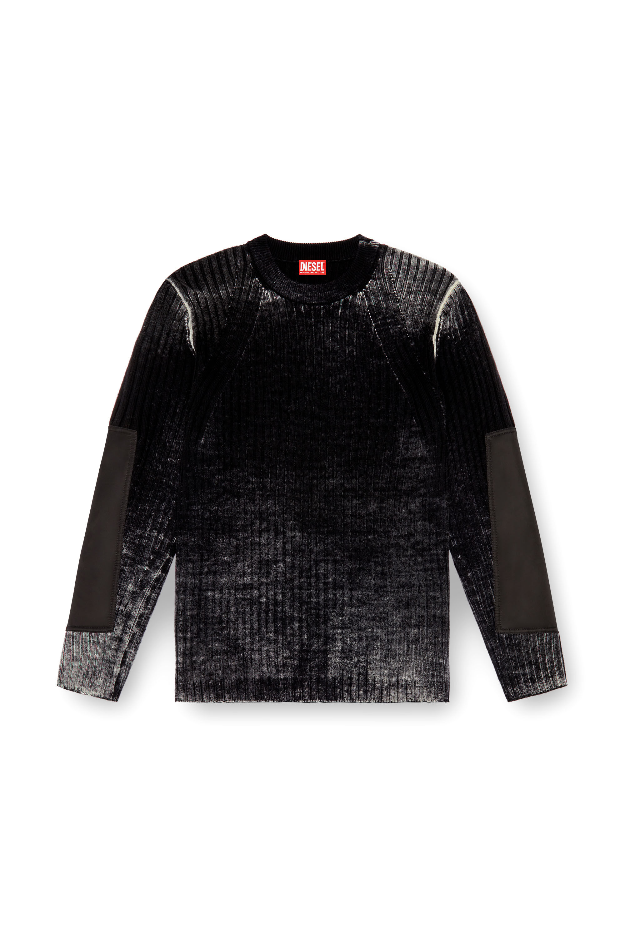 Black wool jumper hot sale