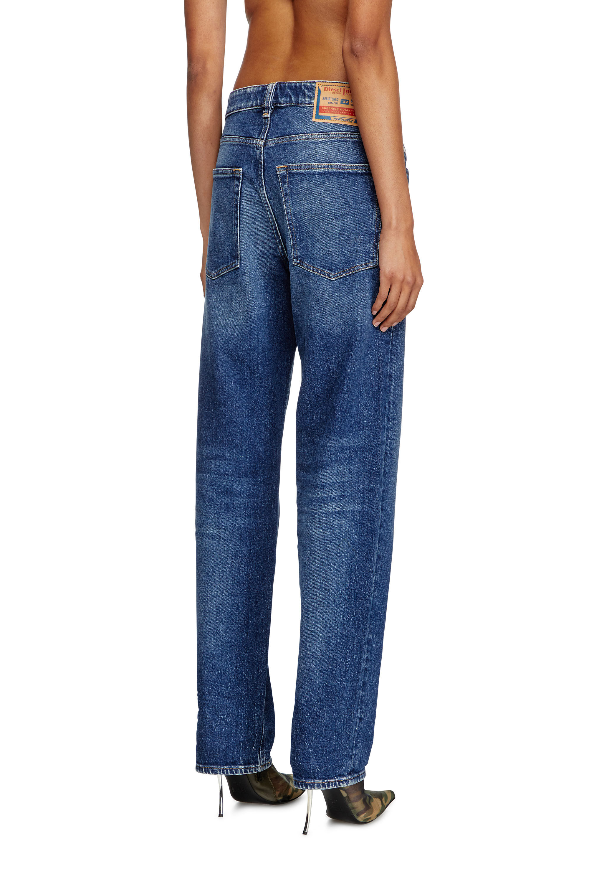 Diesel - Female's Regular Jeans 1988 D-Ark 09L21, Dark Blue - 4