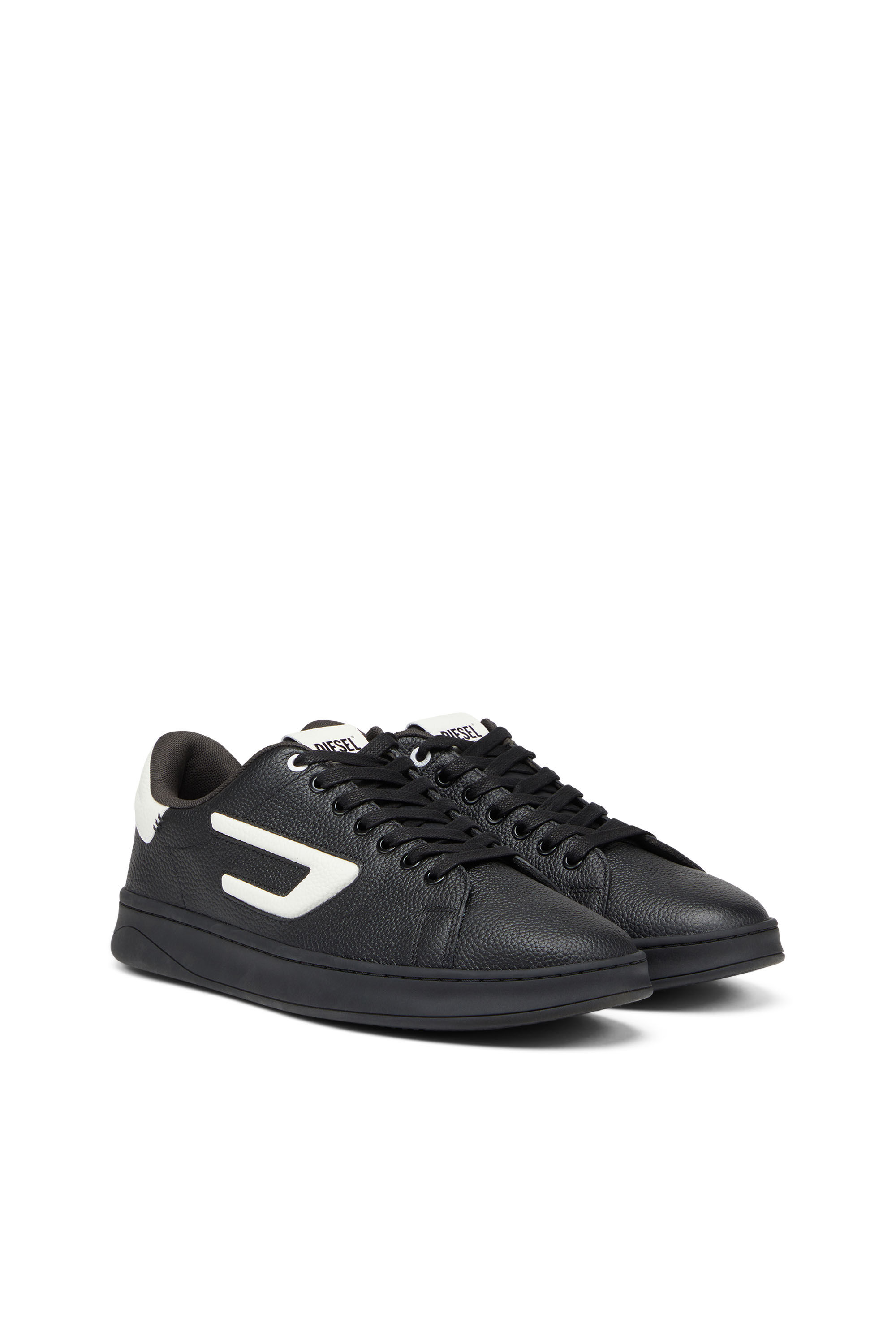 S ATHENE LOW Man Sneakers in full grain leather Diesel