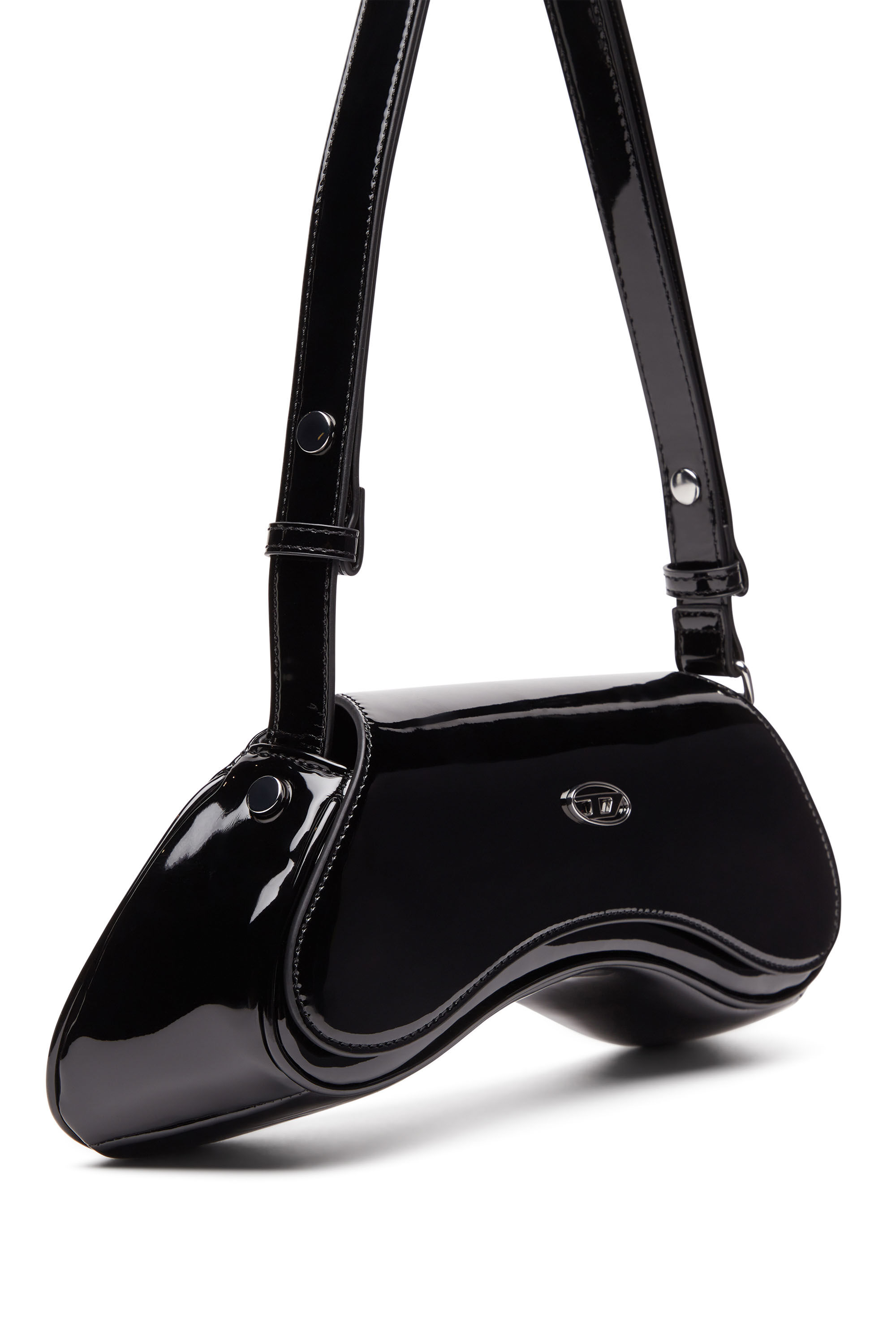 【18％OFF】 Women's Play-Glossy crossbody bag | Black | Diesel バッグ