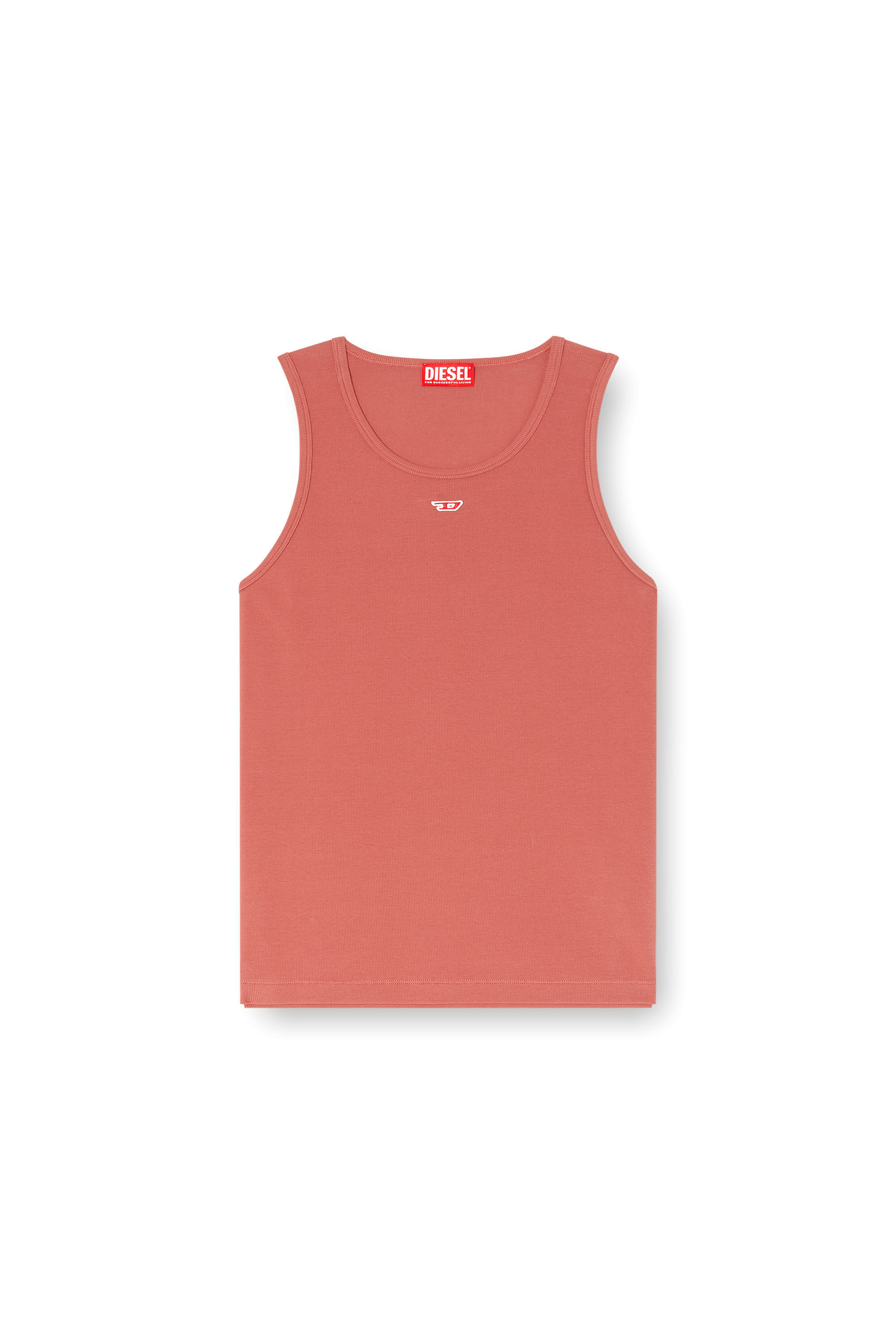 Diesel - T-LIFTY-D, Male's Tank top with mini D logo patch in null - 2