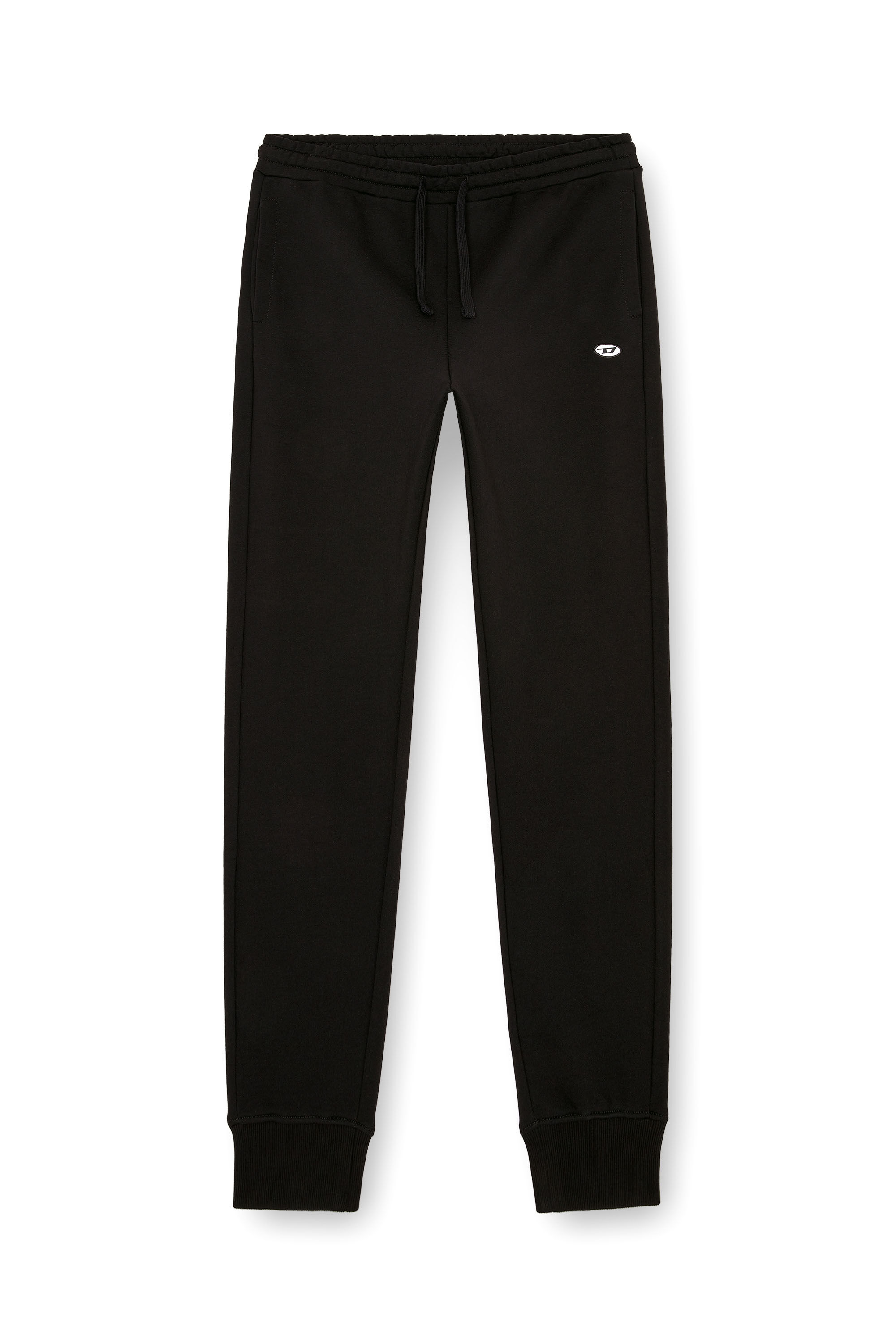 Diesel - P-TARY-DOVAL-PJ, Pantalon de survêtement avec empiècement Oval D Homme in Noir - 2
