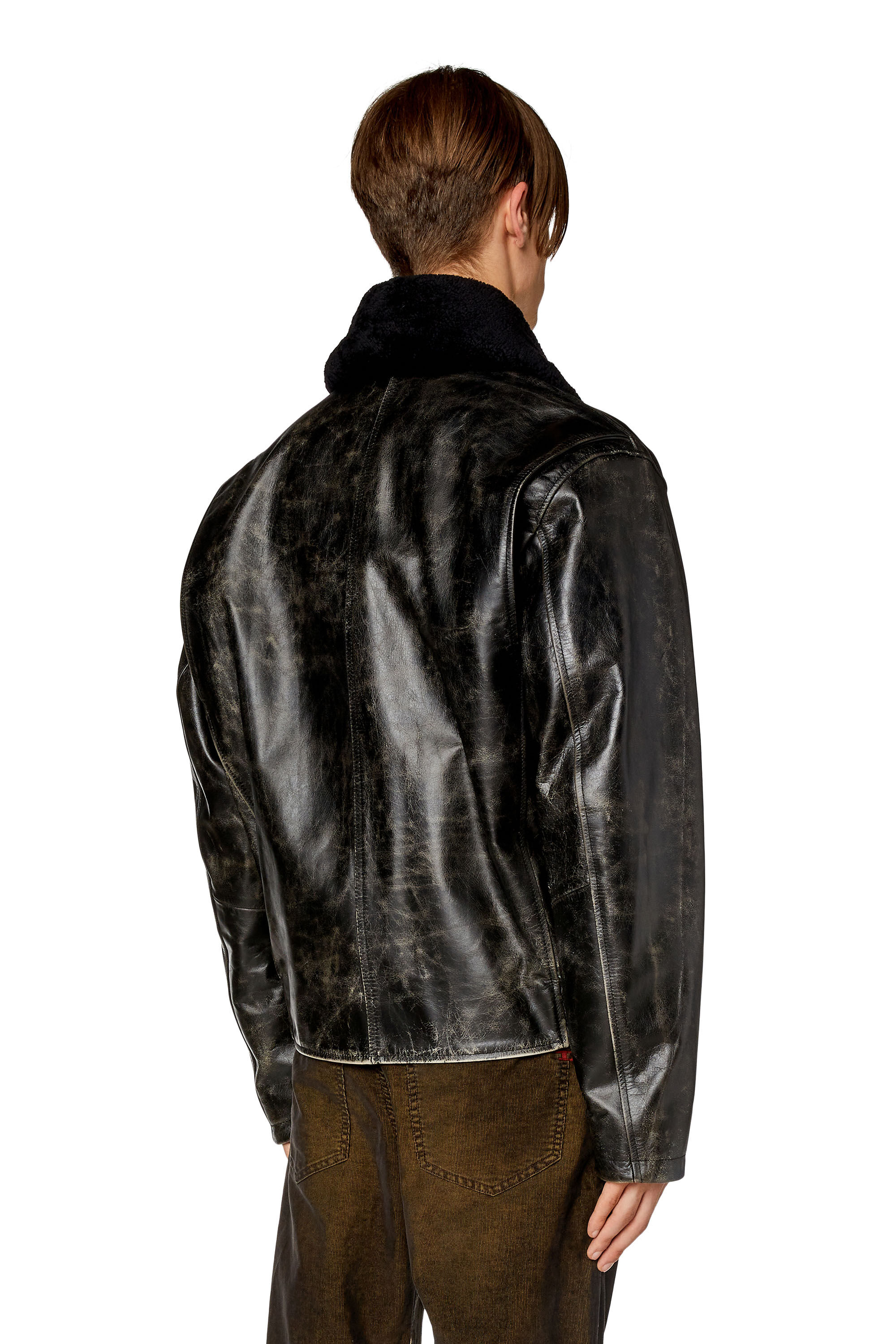 Diesel fur hotsell jacket