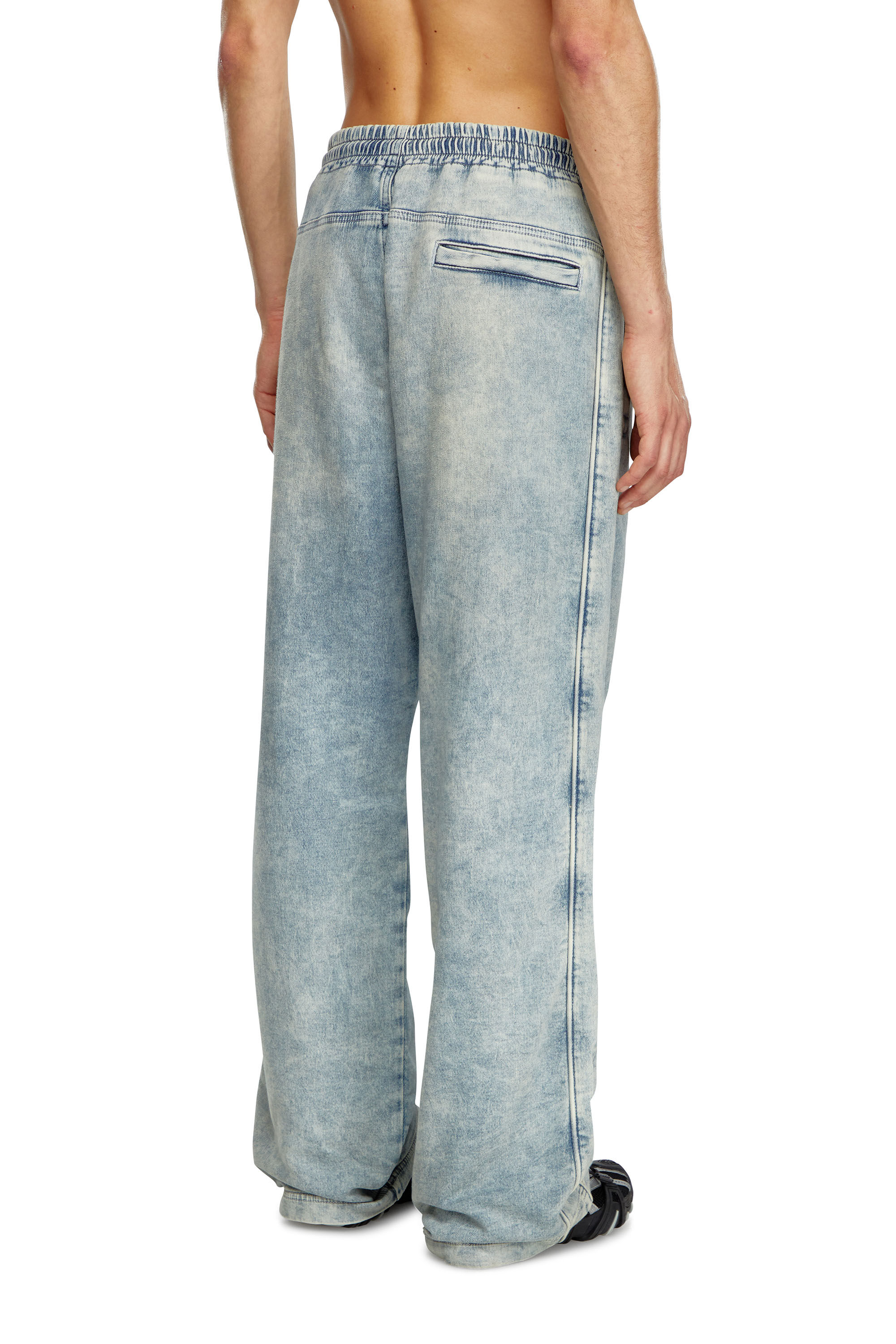 Diesel - Male's Relaxed D-Martyans Track Denim 068LU, Light Blue - 2