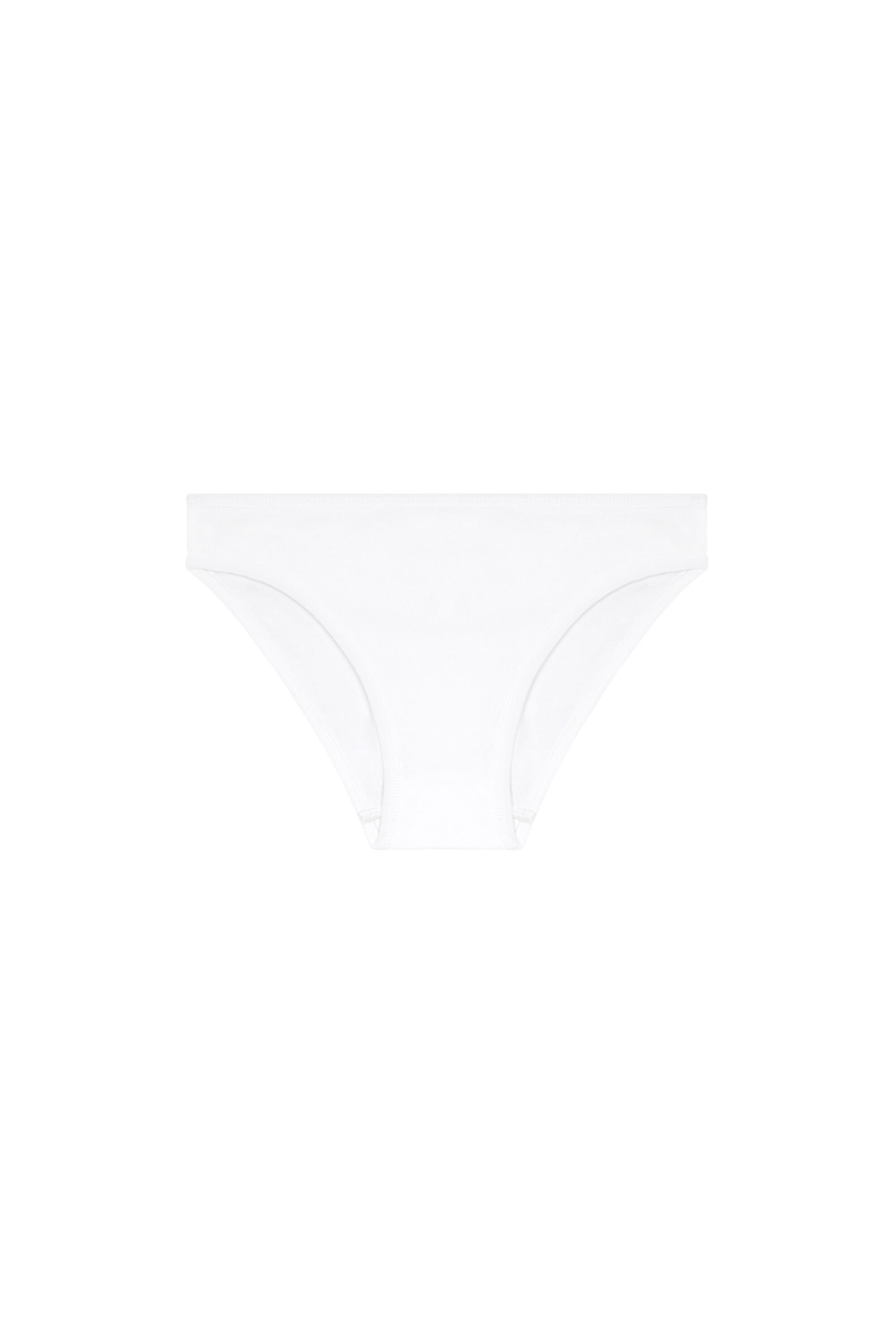 Diesel - UFPN-D-OVAL-HIGH-WAISTED-BRIEF, White - Image 4