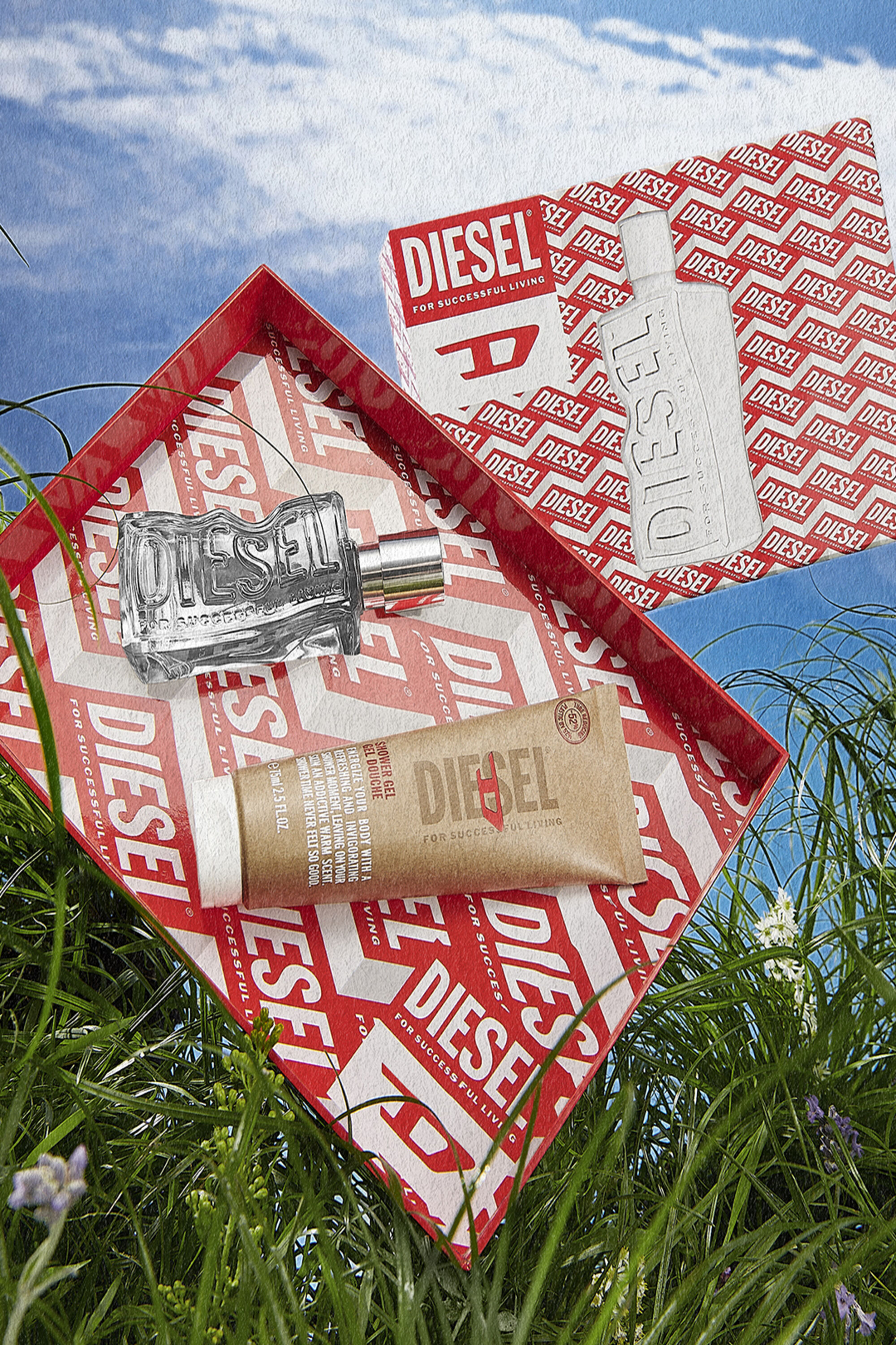 Diesel - D 50ML GIFT SET, Coffret cadeau D Mixte in Blanc - 3