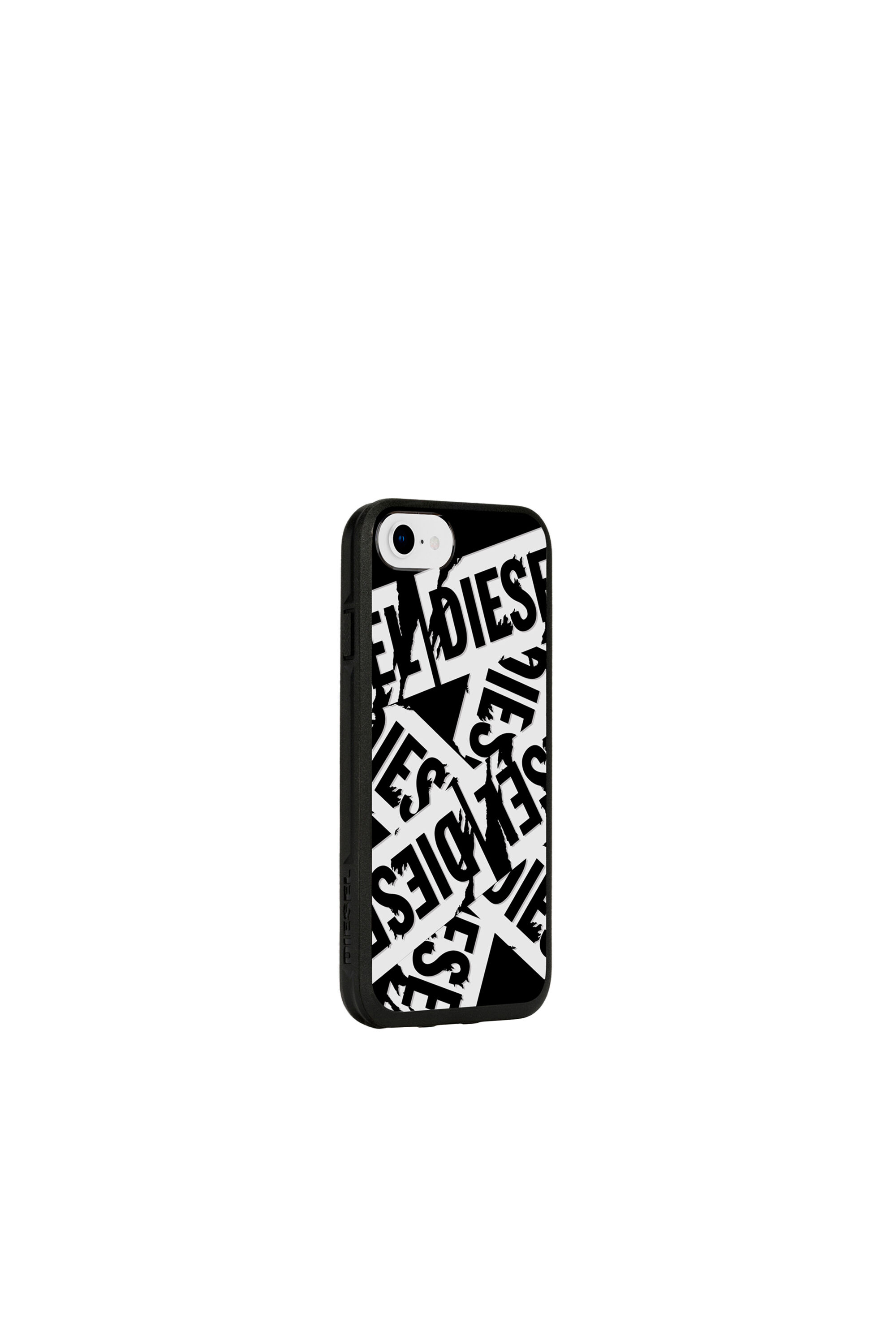 Diesel - MULTI TAPE BLACK/WHITE IPHONE 8/7/6S/6 CASE, Coque noire et blanche avec bandes, iPhone 8/7/6s/6 Mixte in Noir - 4