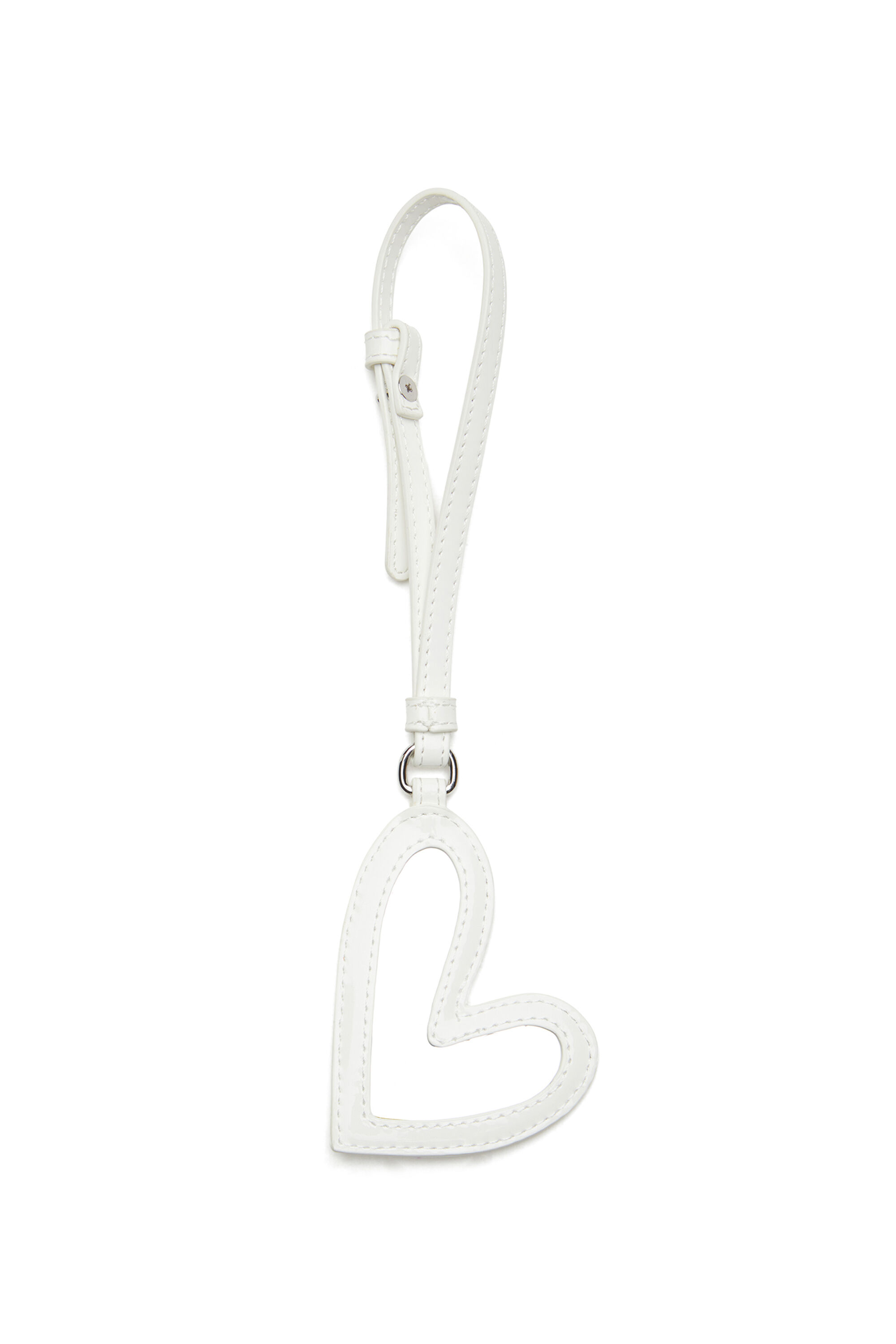 Diesel - PLAY MIRROR, Female's Mirror charm with glossy finish in White - 2