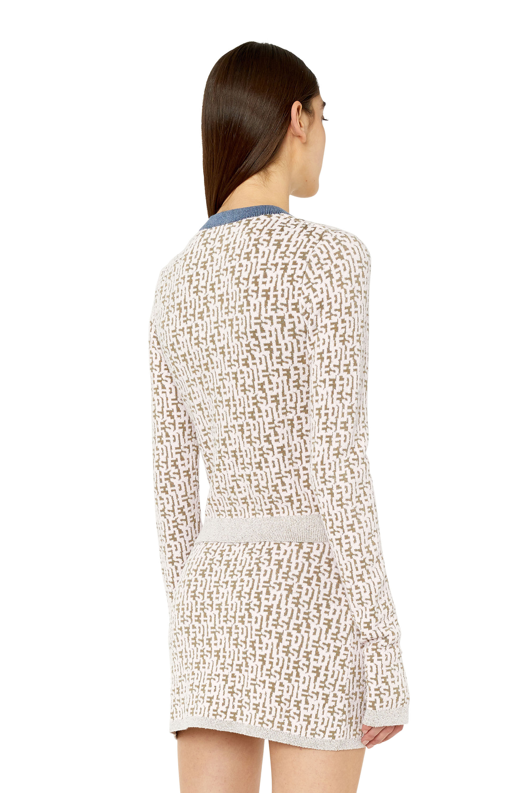 Diesel - M-ALLORCA, Cardigan en maille Femme in Polychrome - 4