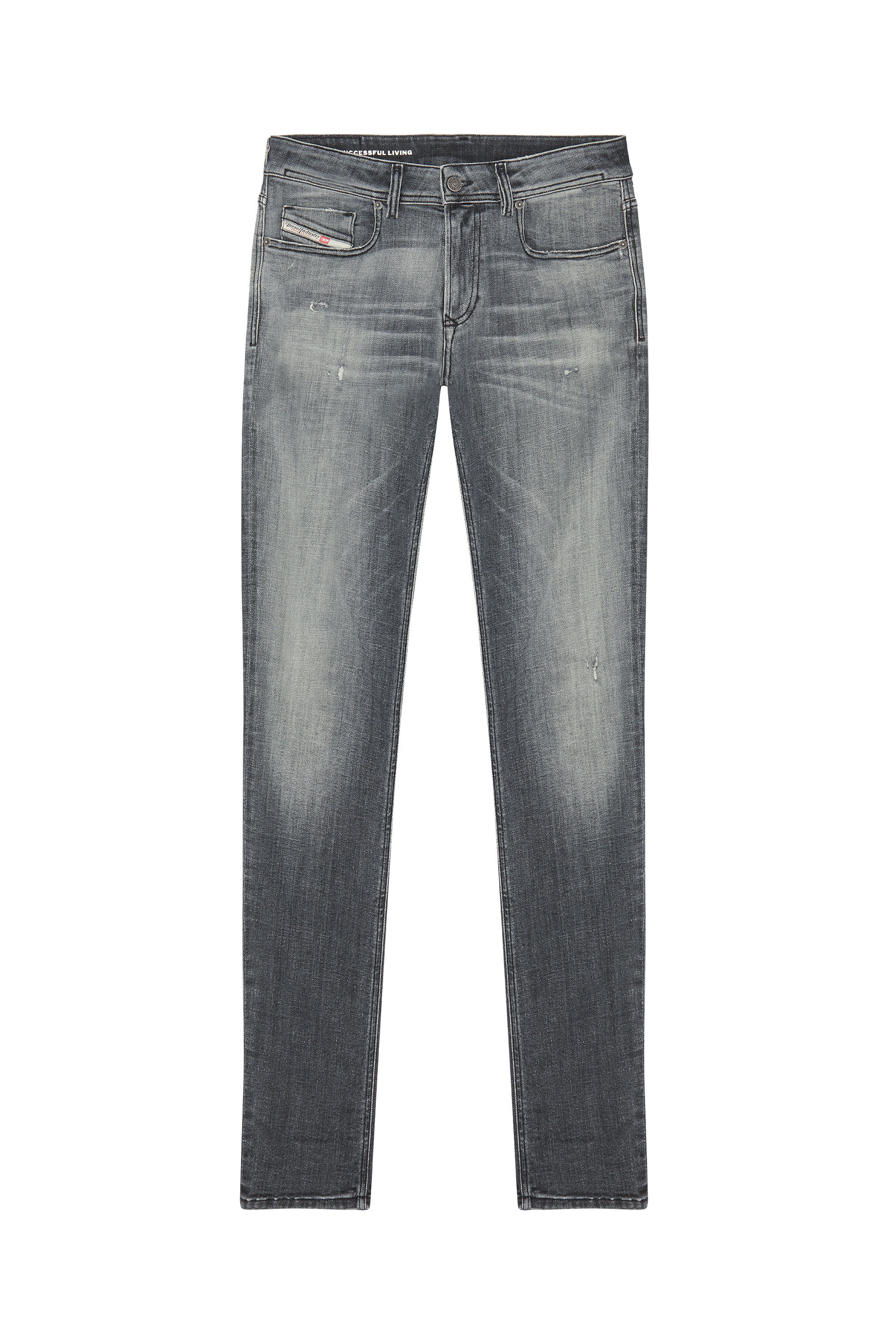 Diesel - Skinny Jeans 1979 Sleenker 09F13, Black/Dark Grey - Image 2