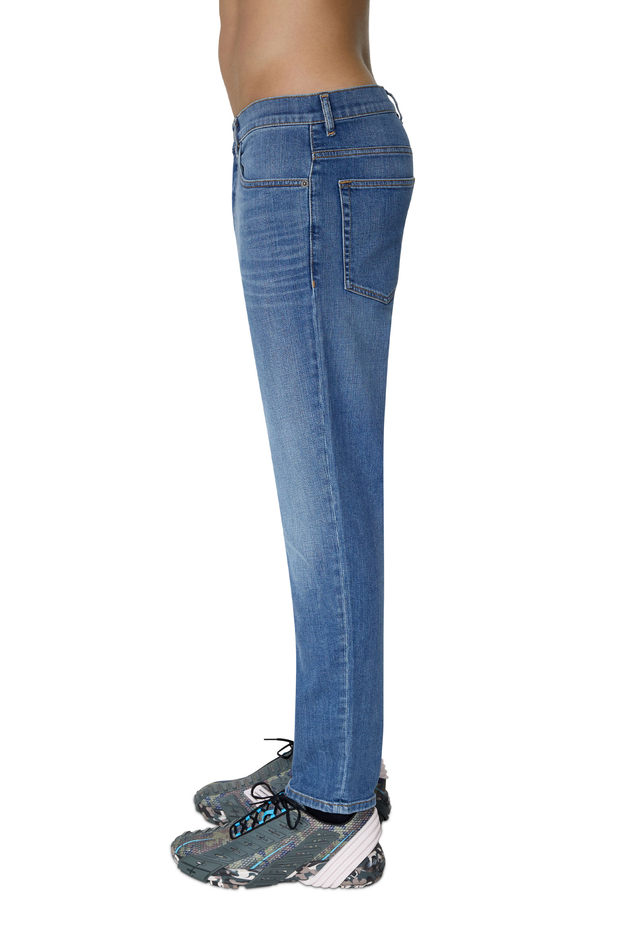 Diesel - 2005 D-Fining 09D47 Tapered Jeans, Medium Blue - Image 5