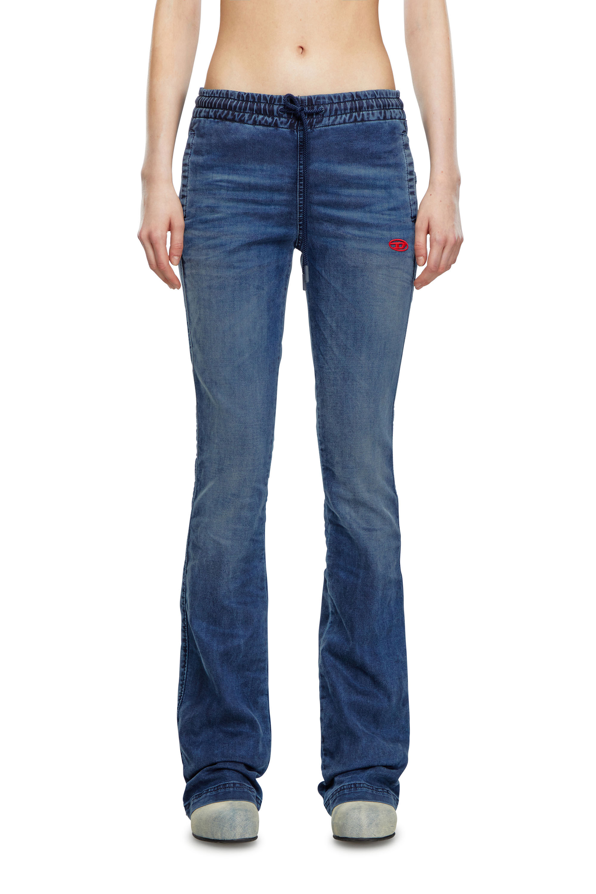 Diesel - Female Bootcut and Flare 2069 D-Ebbey Joggjeans® 068LX, Dark Blue - Image 3