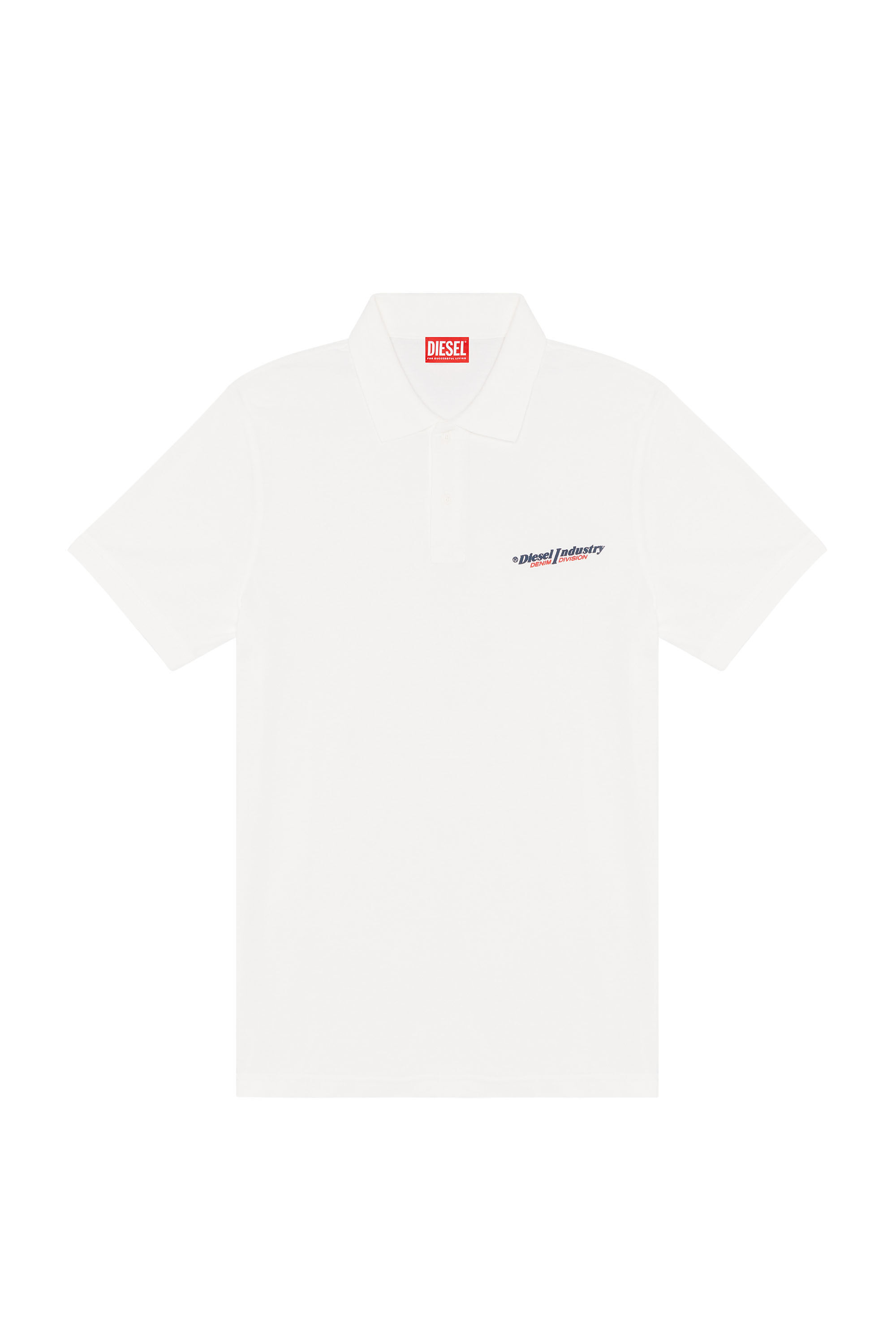 T-SMITH-IND Man: Polo shirt with Diesel Industry print | Diesel T-SMITH-IND Man: Polo shirt with Diesel Industry print | Diesel