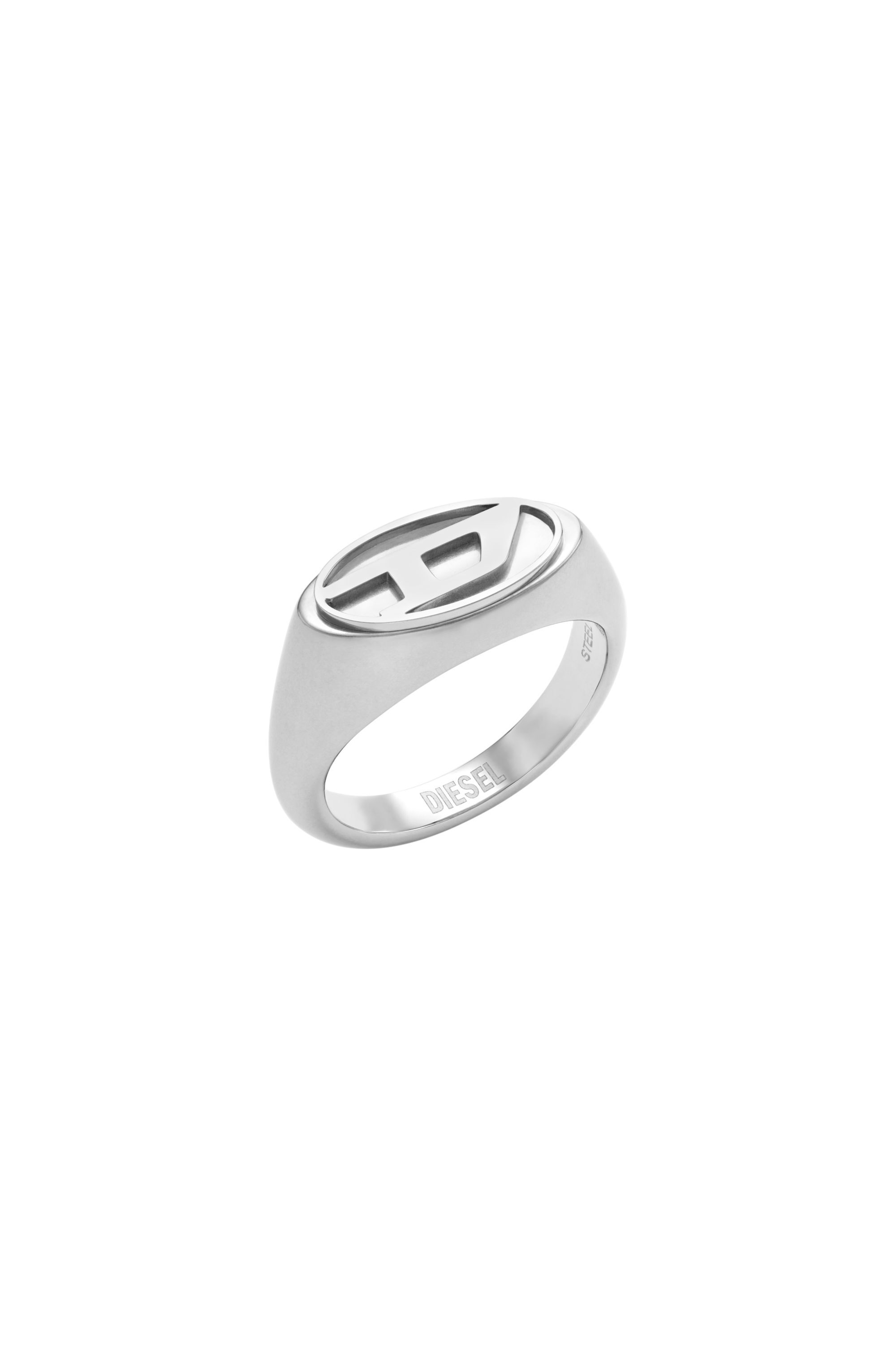 Diesel - DX1475, Bague en acier inoxydable Mixte in Gris argenté - 1