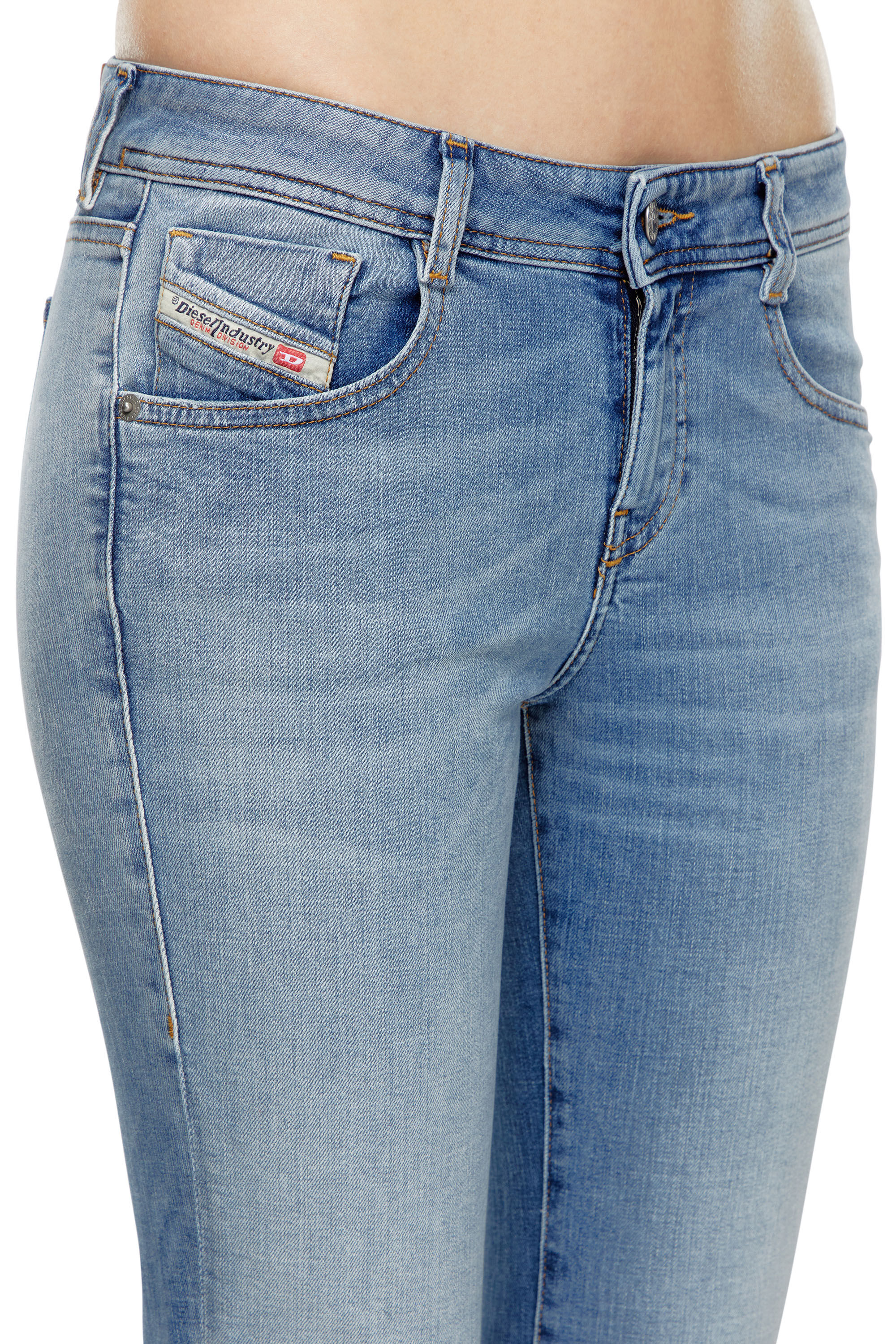 Diesel - Female Bootcut and Flare Jeans 1969 D-Ebbey 09K06, Light Blue - Image 4