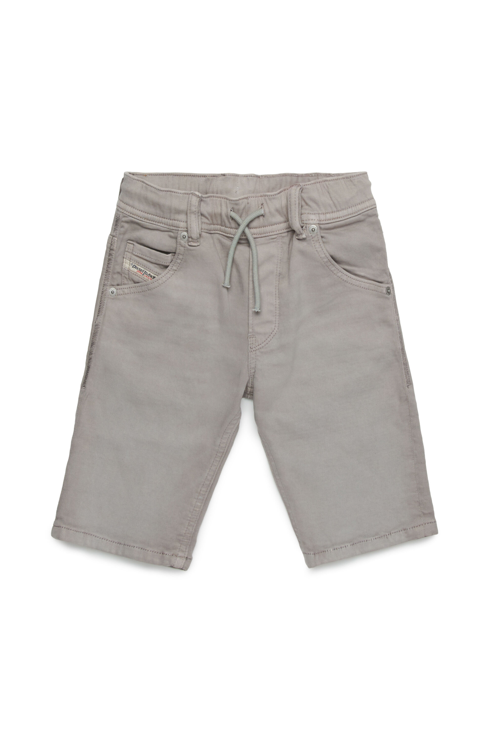 Diesel - KROOLEY-NE-J SH JJJ, Short Krooley coloré en tissu JoggJeans Homme in Gris - 1