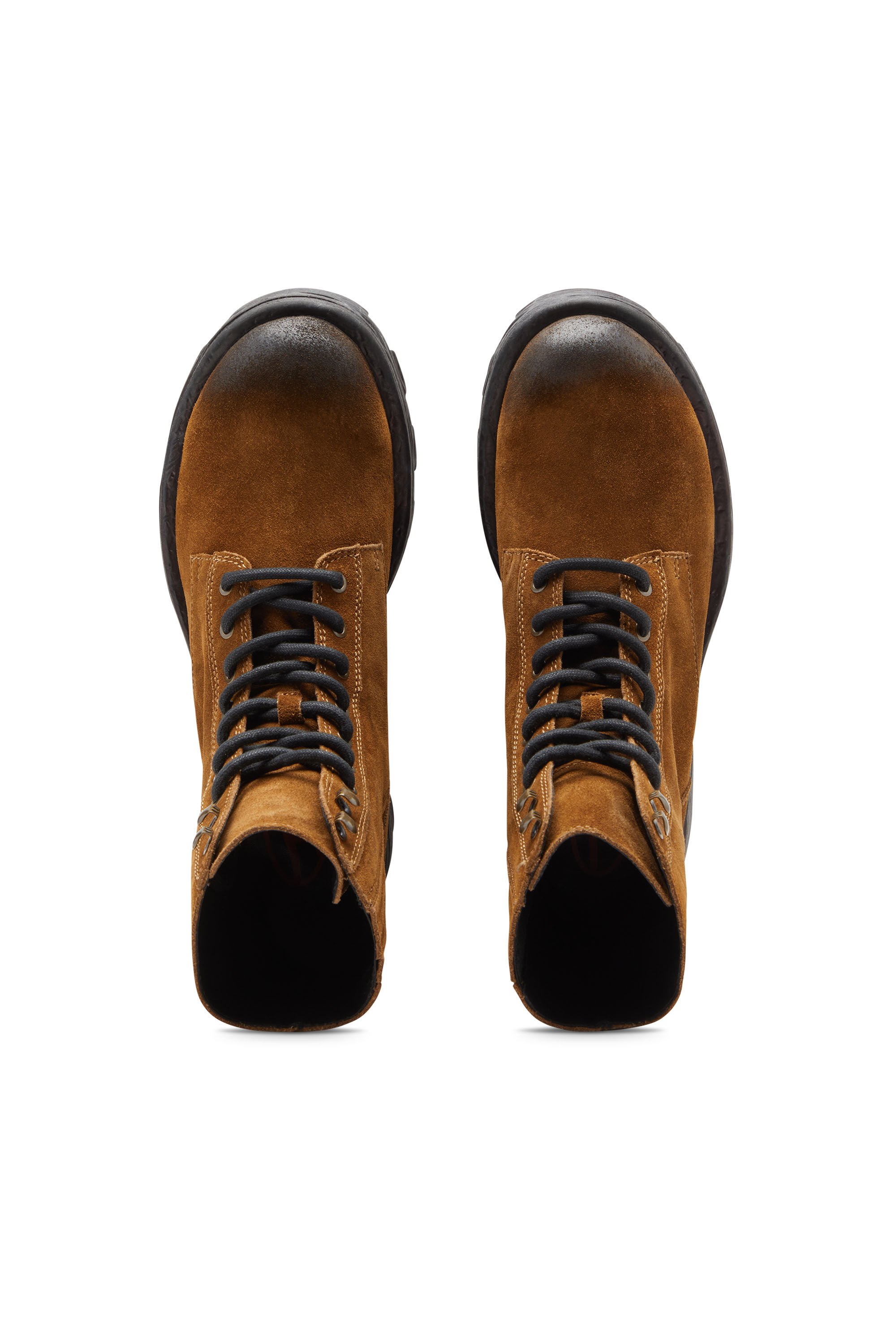 Diesel boots brown outlet