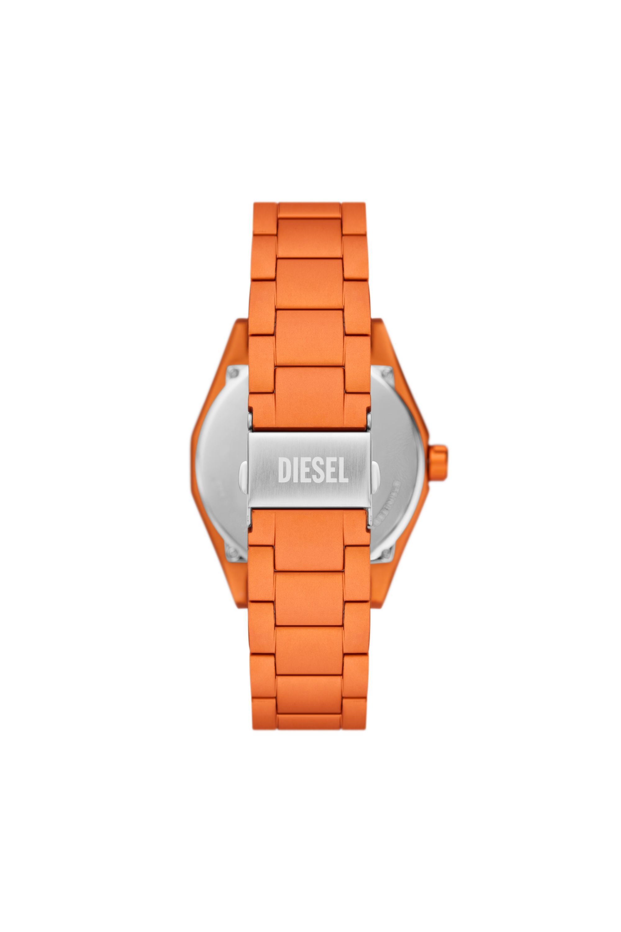 Diesel - DZ2209, Male's Scraper three-hand orange aluminum watch in Orange - 2