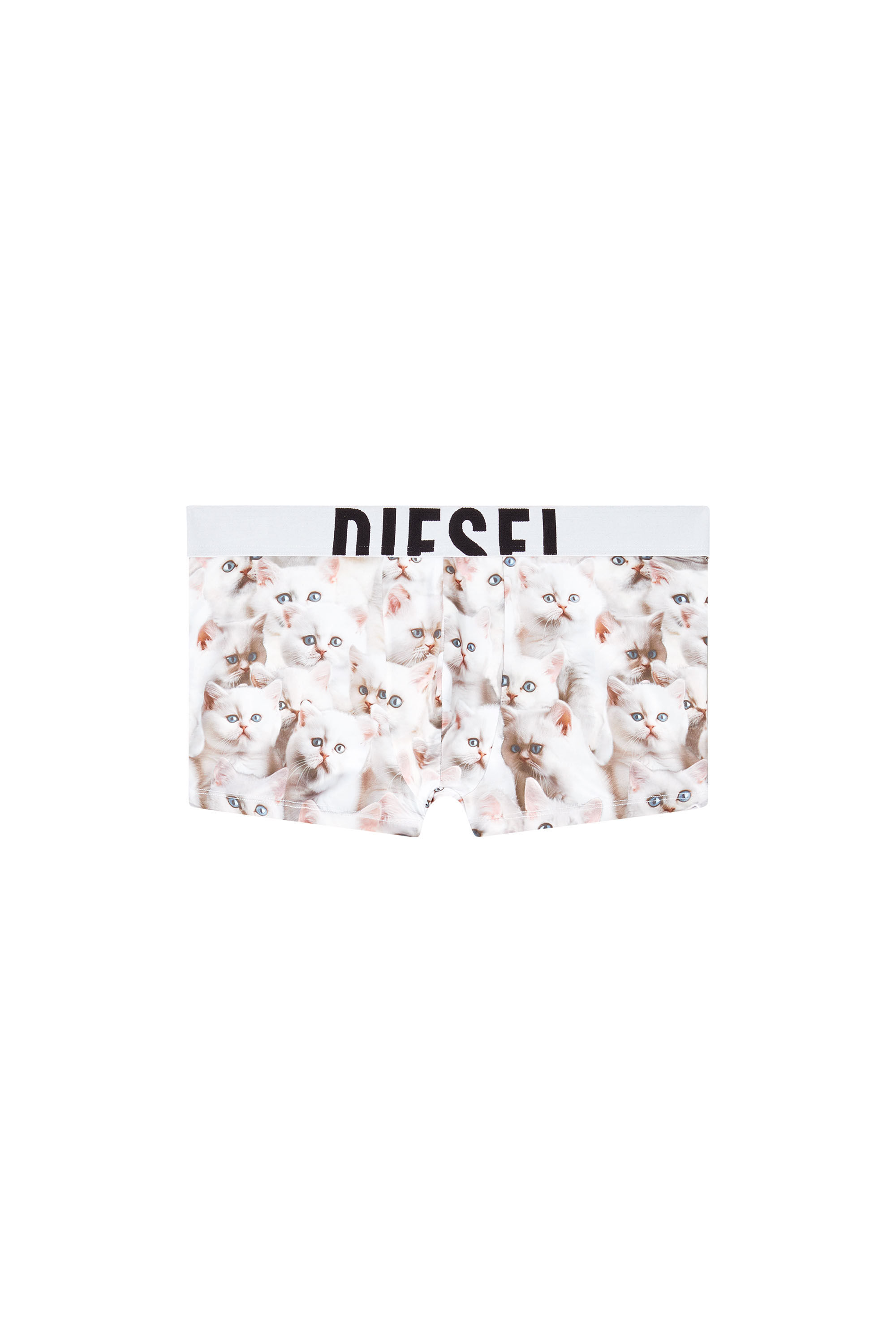 Diesel - DAMIEN-D-POP-40, Male's Boxer briefs with Pop print in White - 4