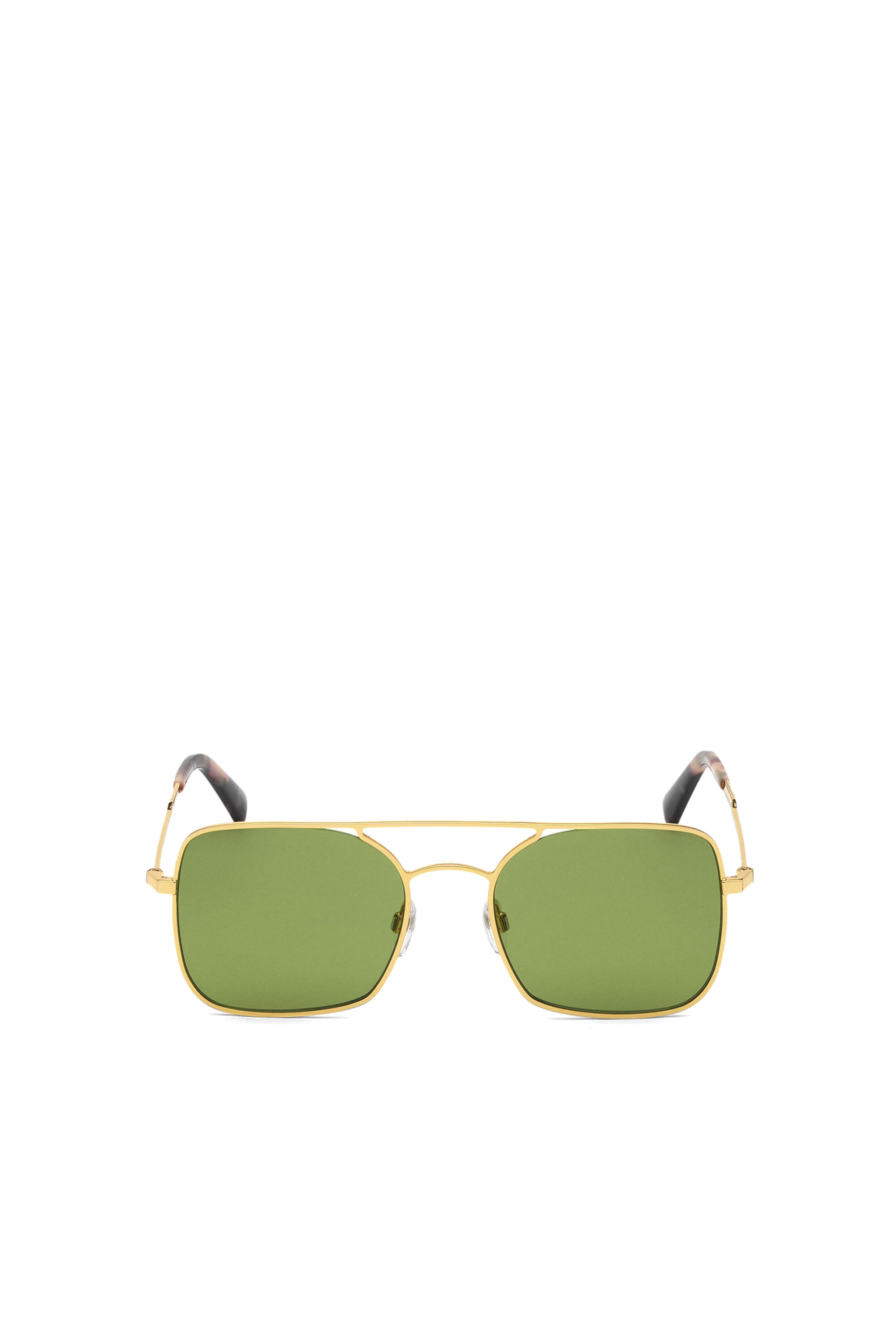 Diesel - DL0302, Unisex's Sunglasses in metal in Gold - 1