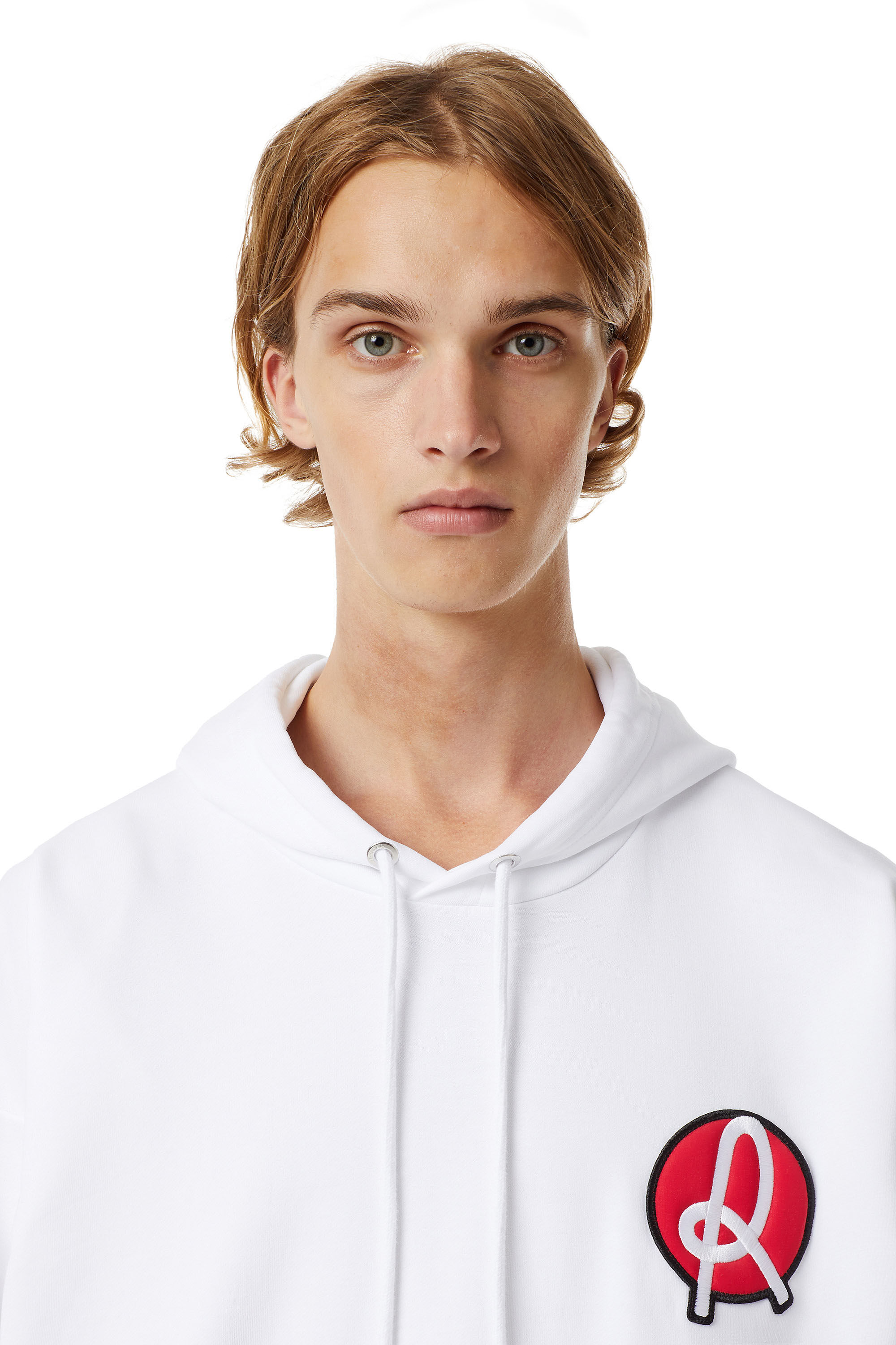 Diesel - LR-S-GIRK-HOOD-VIC, Male's Diesel x L.R. Vicenza hoodie in White - 5
