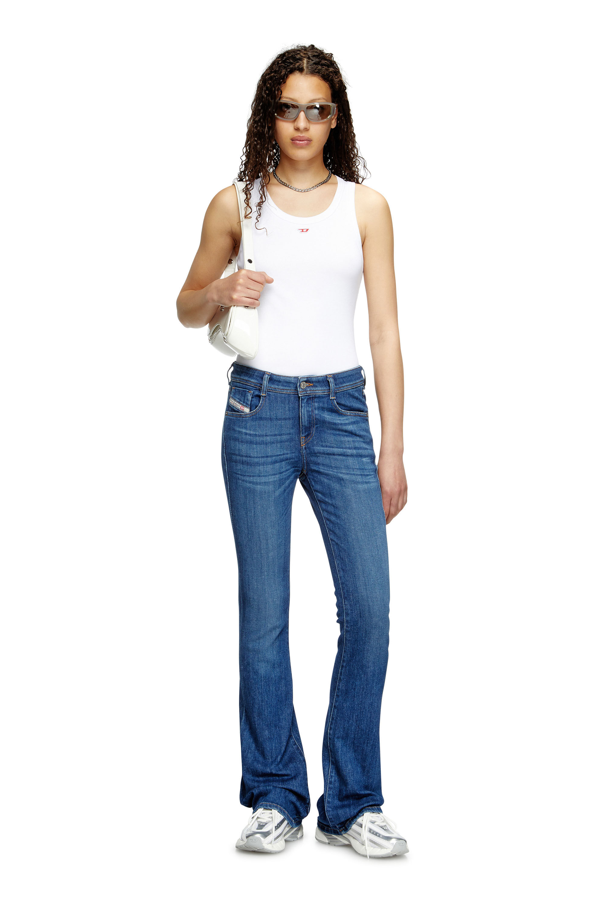Diesel - Female's Bootcut Jeans 1969 D-Ebbey 0DBDN, Black/Dark Grey - 1