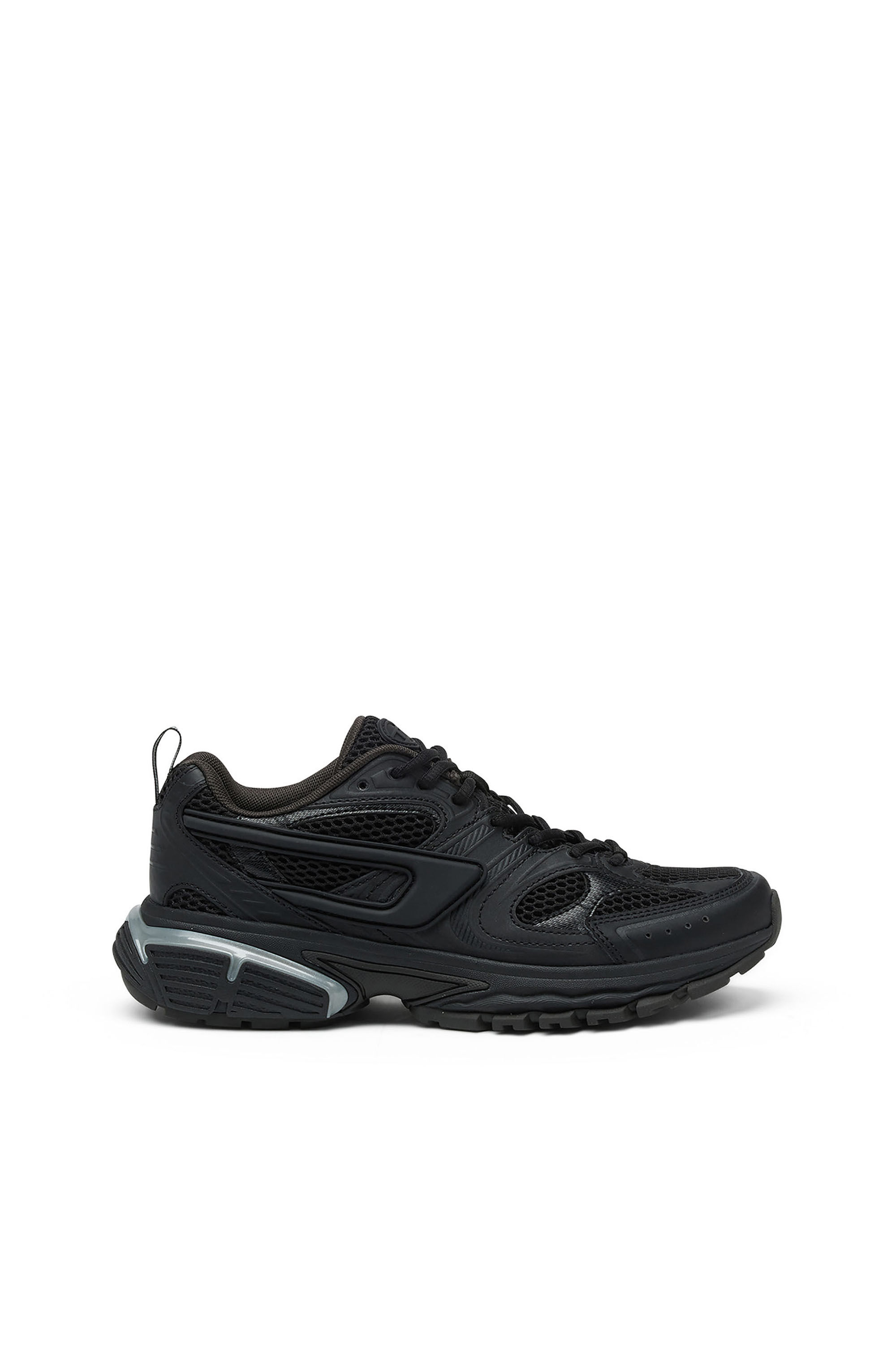 Diesel - S-SERENDIPITY PRO-X1, Male's S-Serendipity-Monochrome sneakers in mesh and PU in Black - 1