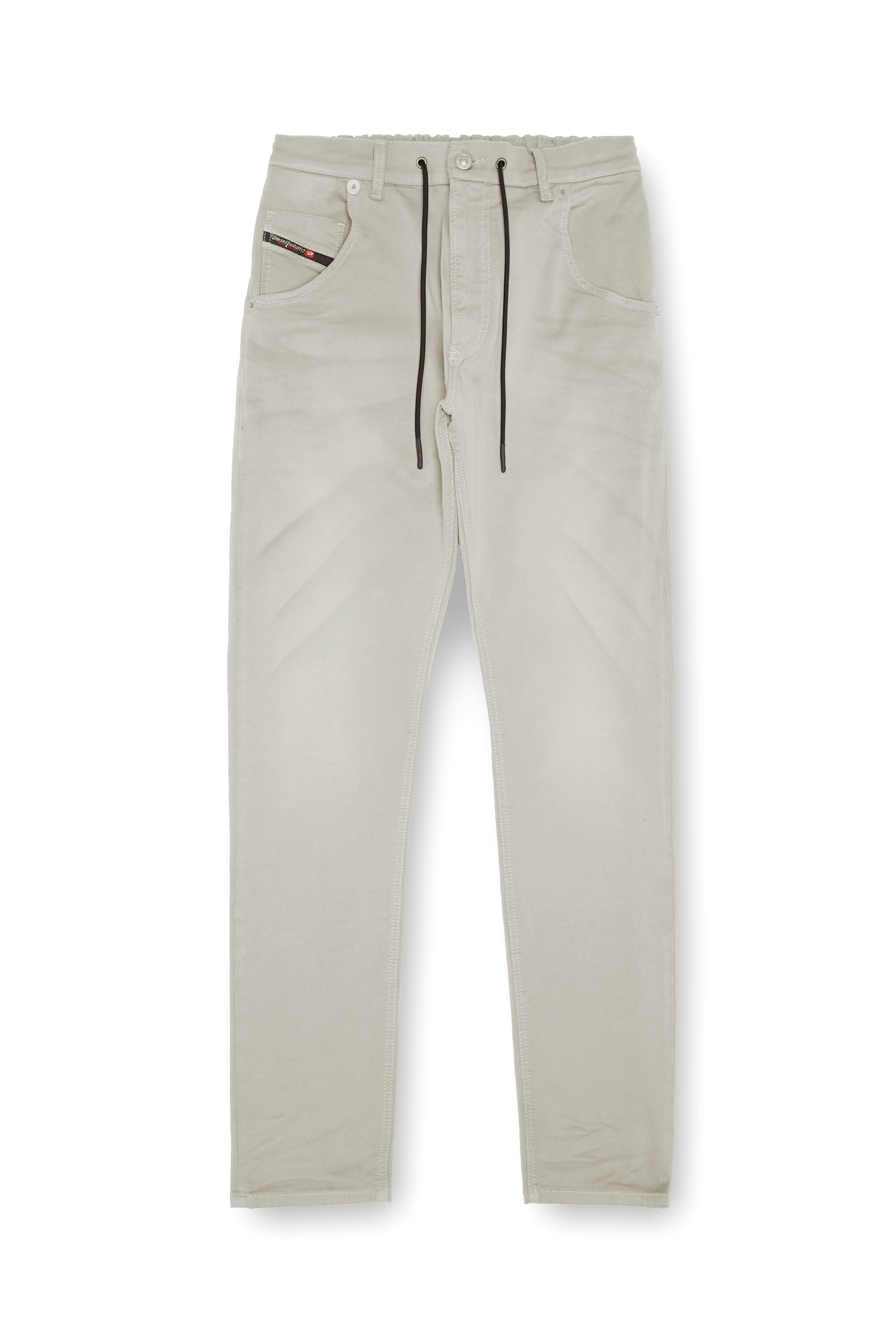 Diesel - Male's Regular 2030 D-Krooley Joggjeans® 0670M, Light Grey - 2