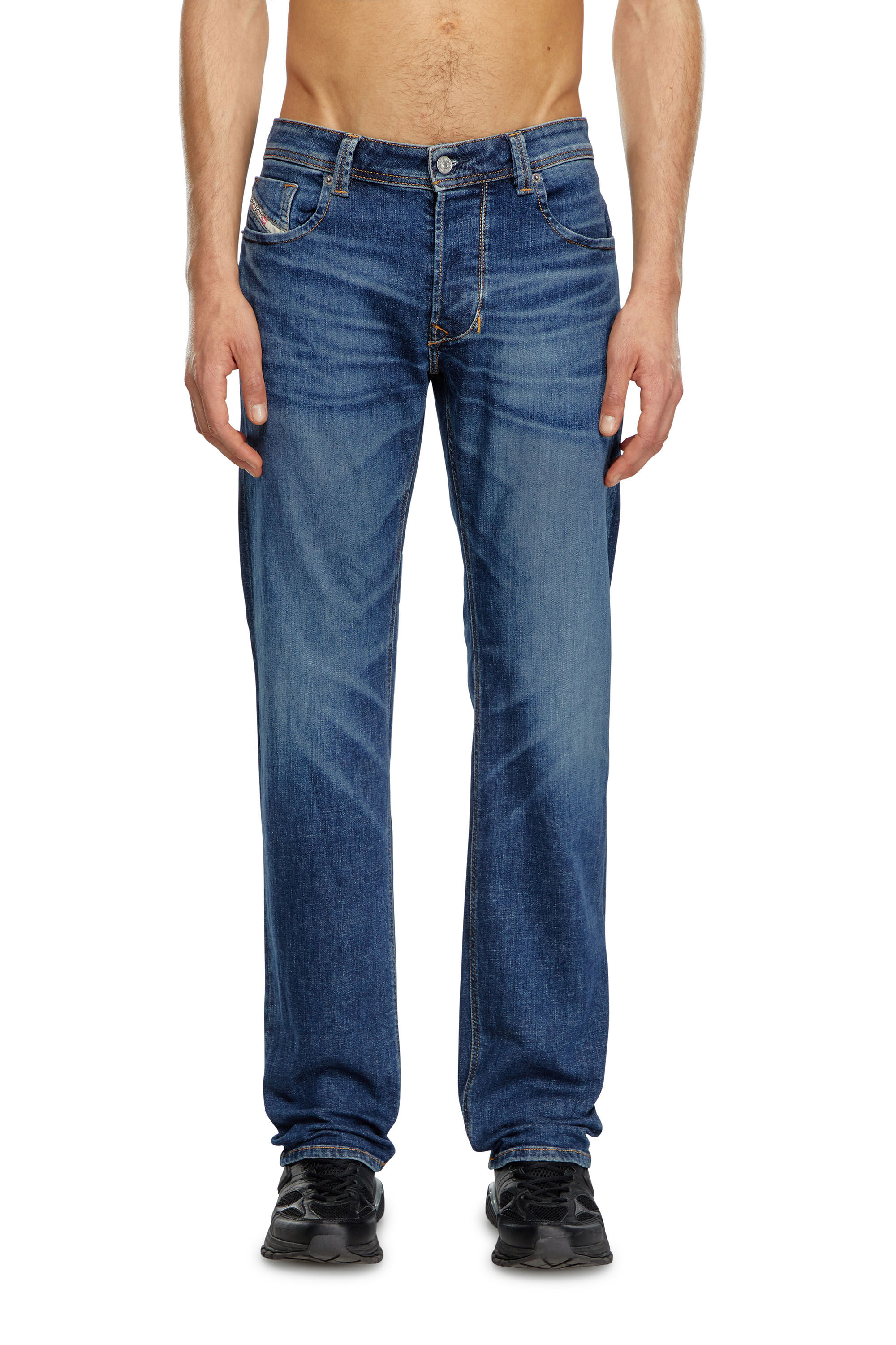 Diesel - Regular Jeans 1985 Larkee 09J47 Homme, Bleu Foncé - Image 3