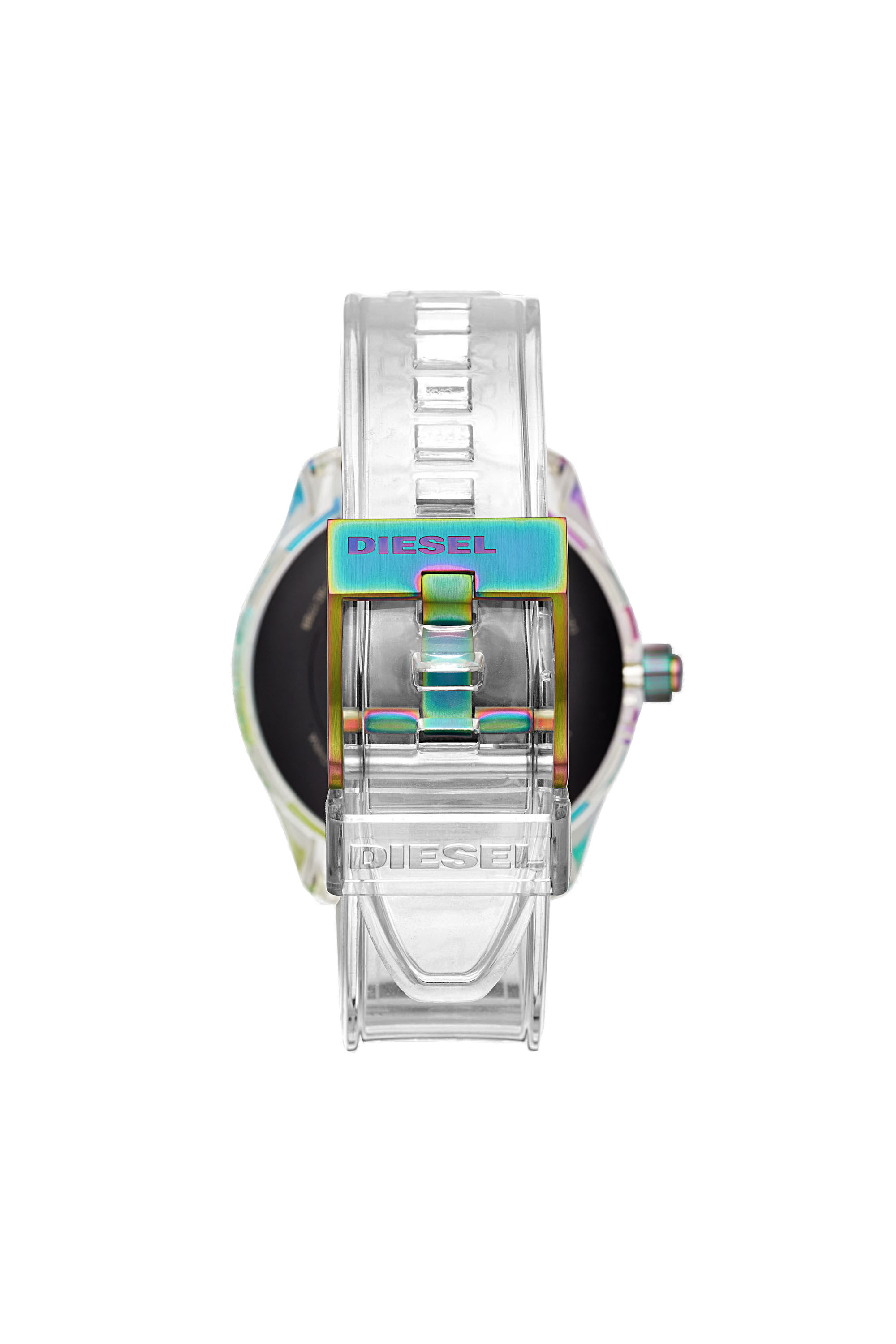 Diesel - DT2021, Male's Diesel On Fadelite Smartwatch - Clear Transparent in White - 2