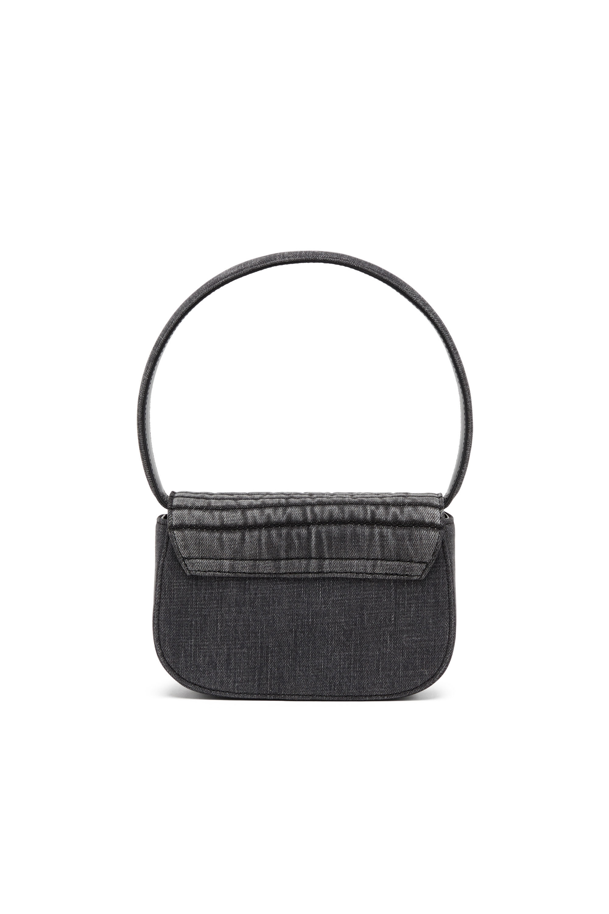 Diesel - 1DR, Female's 1DR Shoulder Bag - Iconic shoulder bag in padded denim in Black - 3