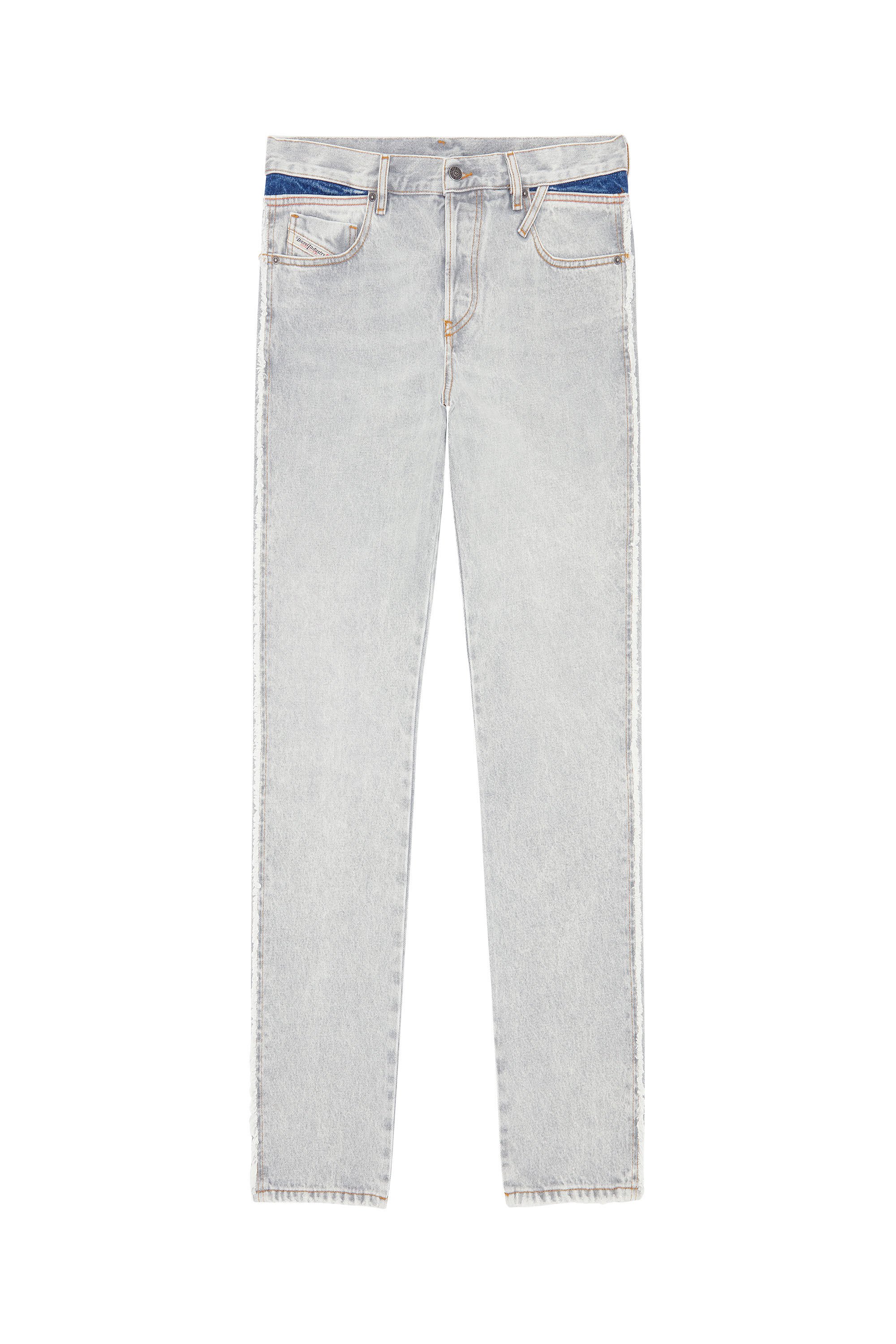 Diesel - 1995 007N5 Straight Jeans, Light Grey - Image 2