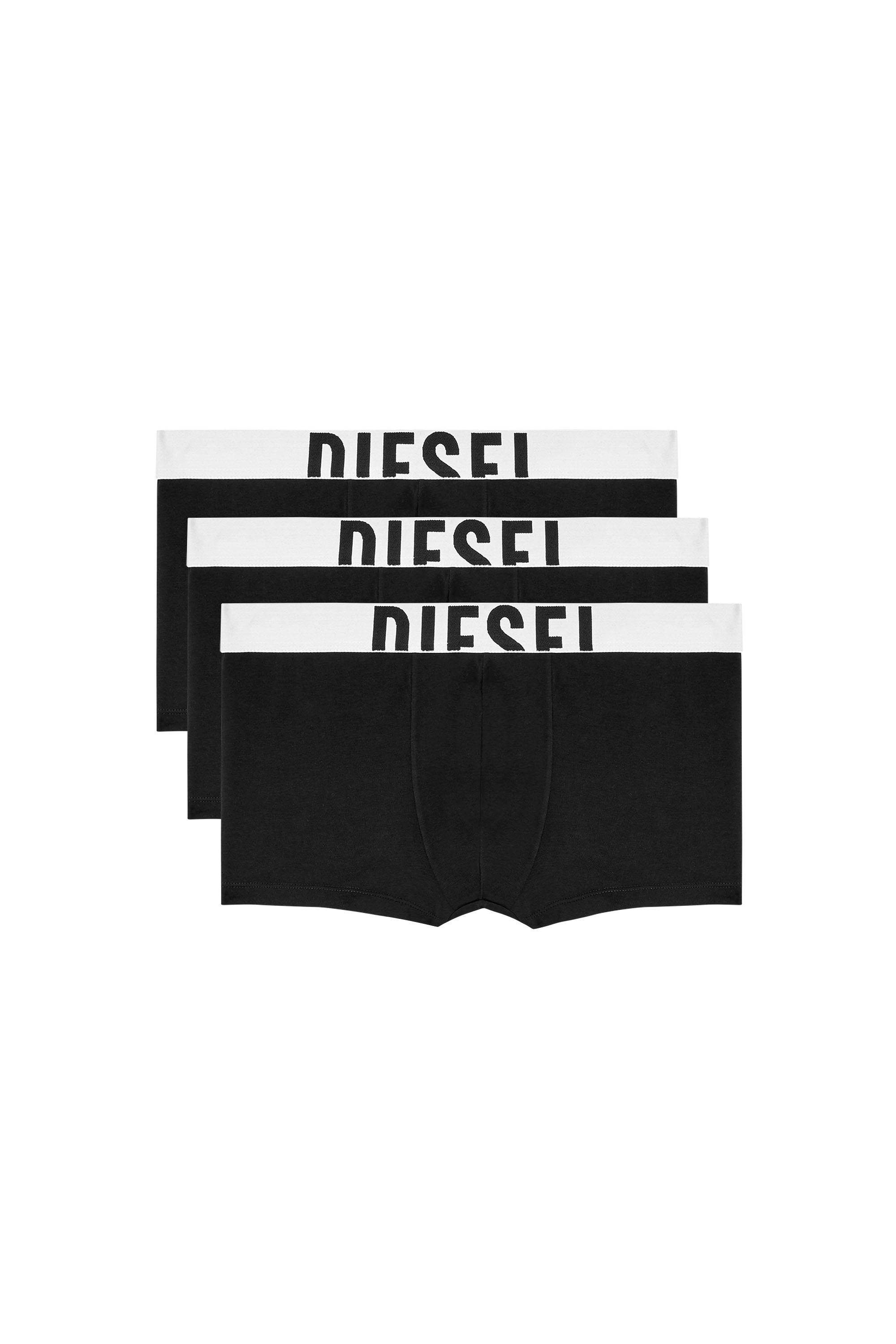 Diesel - DAMIEN-D-POP-3PACK-40, Male's Three-pack boxer briefs in stretch cotton in Multicolor/Black - 4