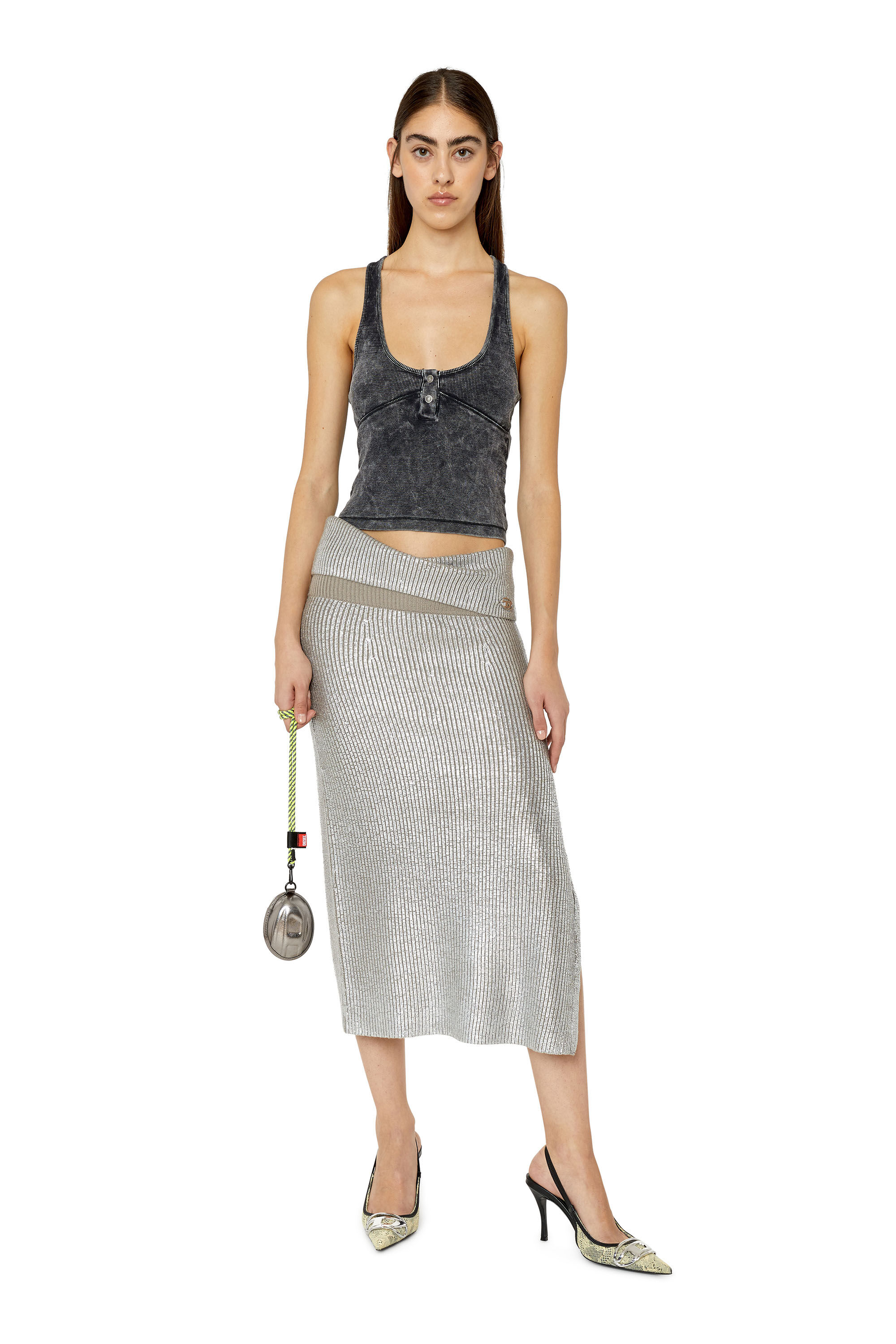 Diesel - T-ANIESSE, Black - Image 1