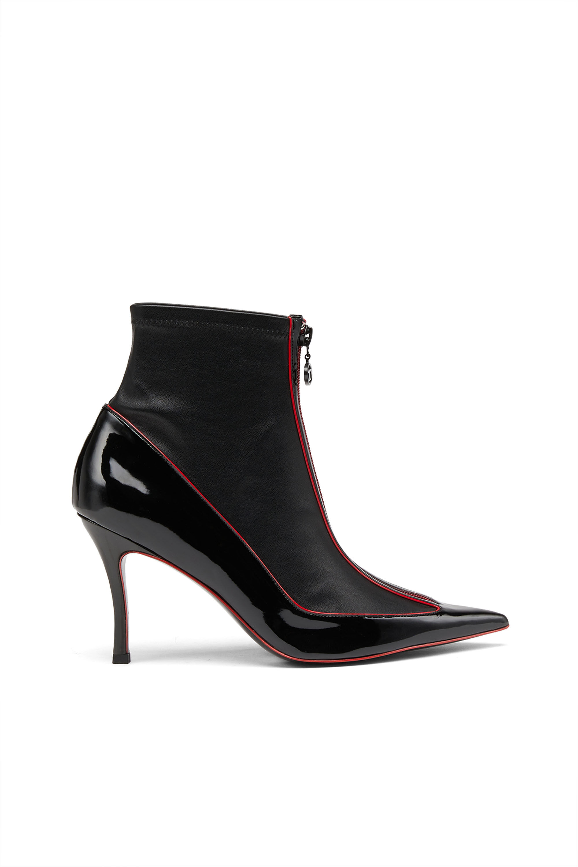 D VENUS BT Woman Ankle boots with patent effect Diesel