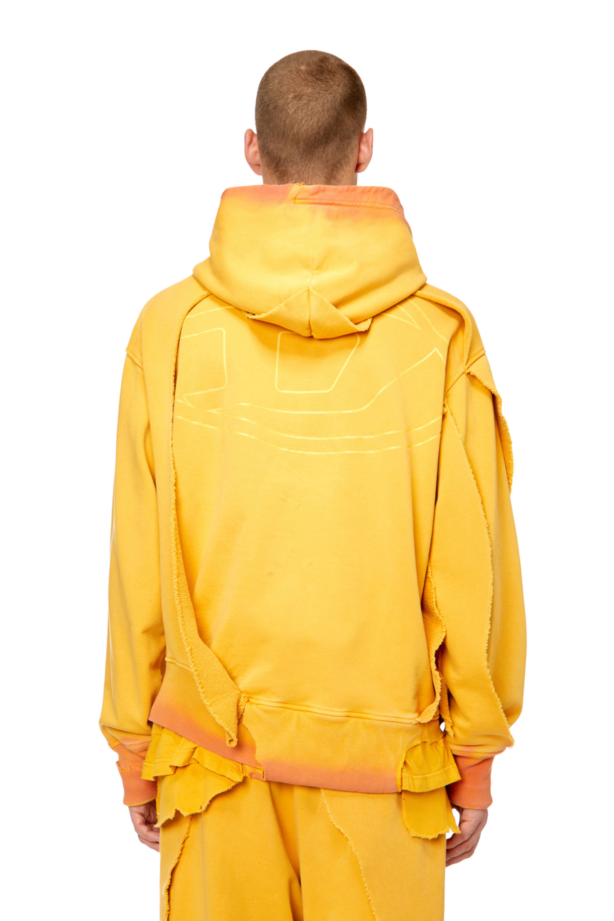 Diesel best sale hoodie yellow