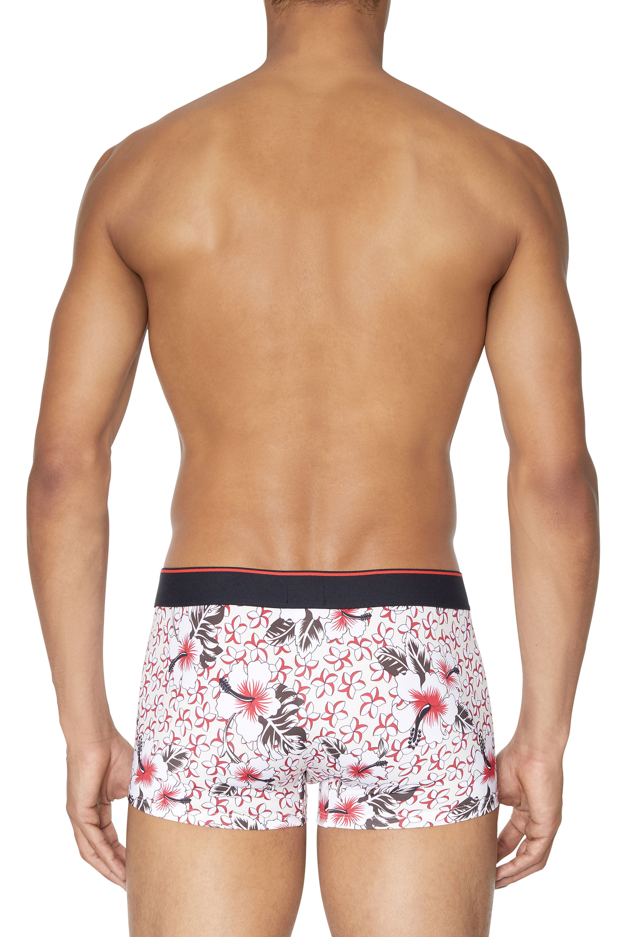 55 D Man Boxer briefs with floral print Diesel