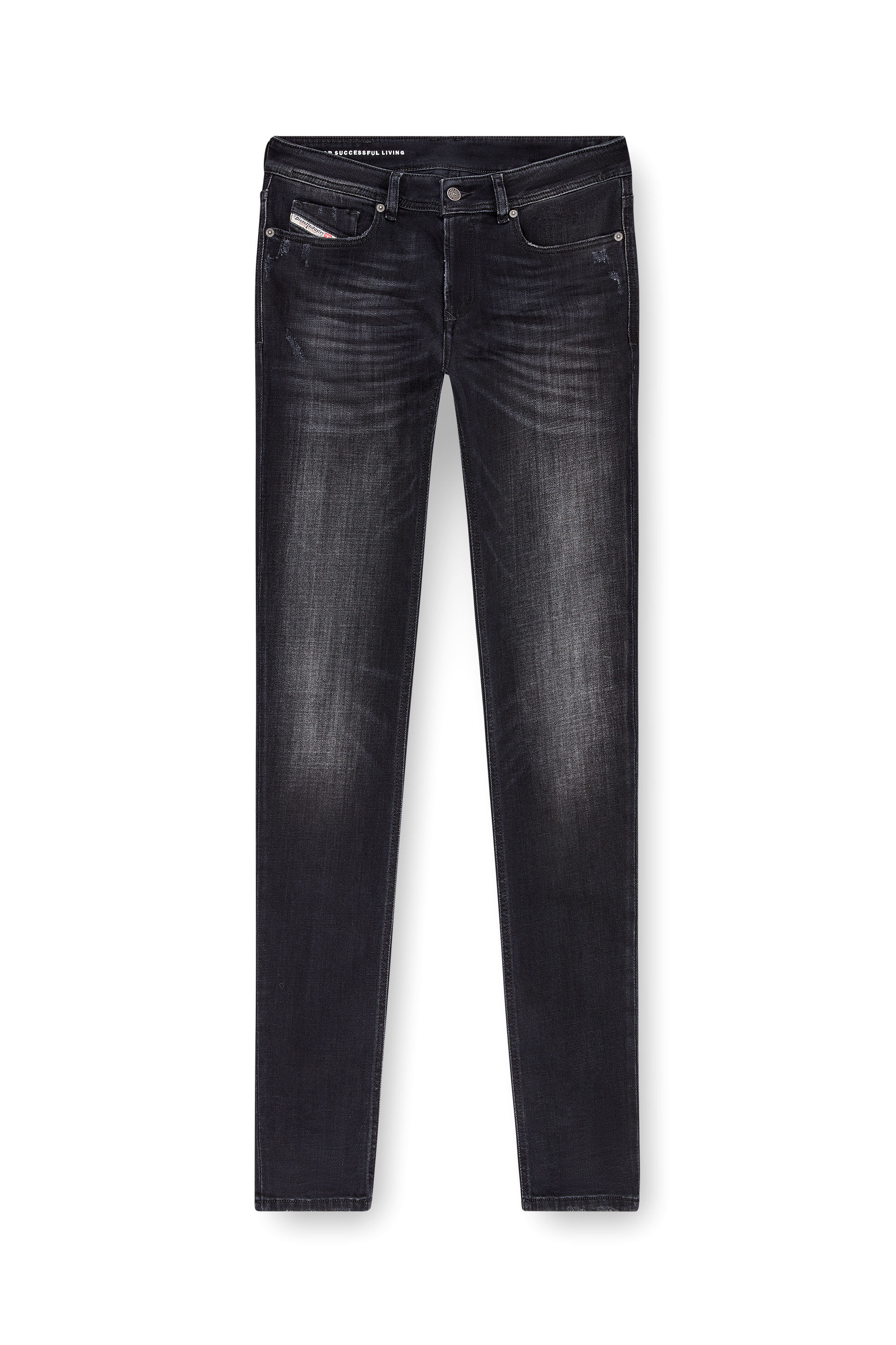 Diesel - Homme Skinny Jeans 1979 Sleenker 09K11, Noir/Gris foncé - Image 2