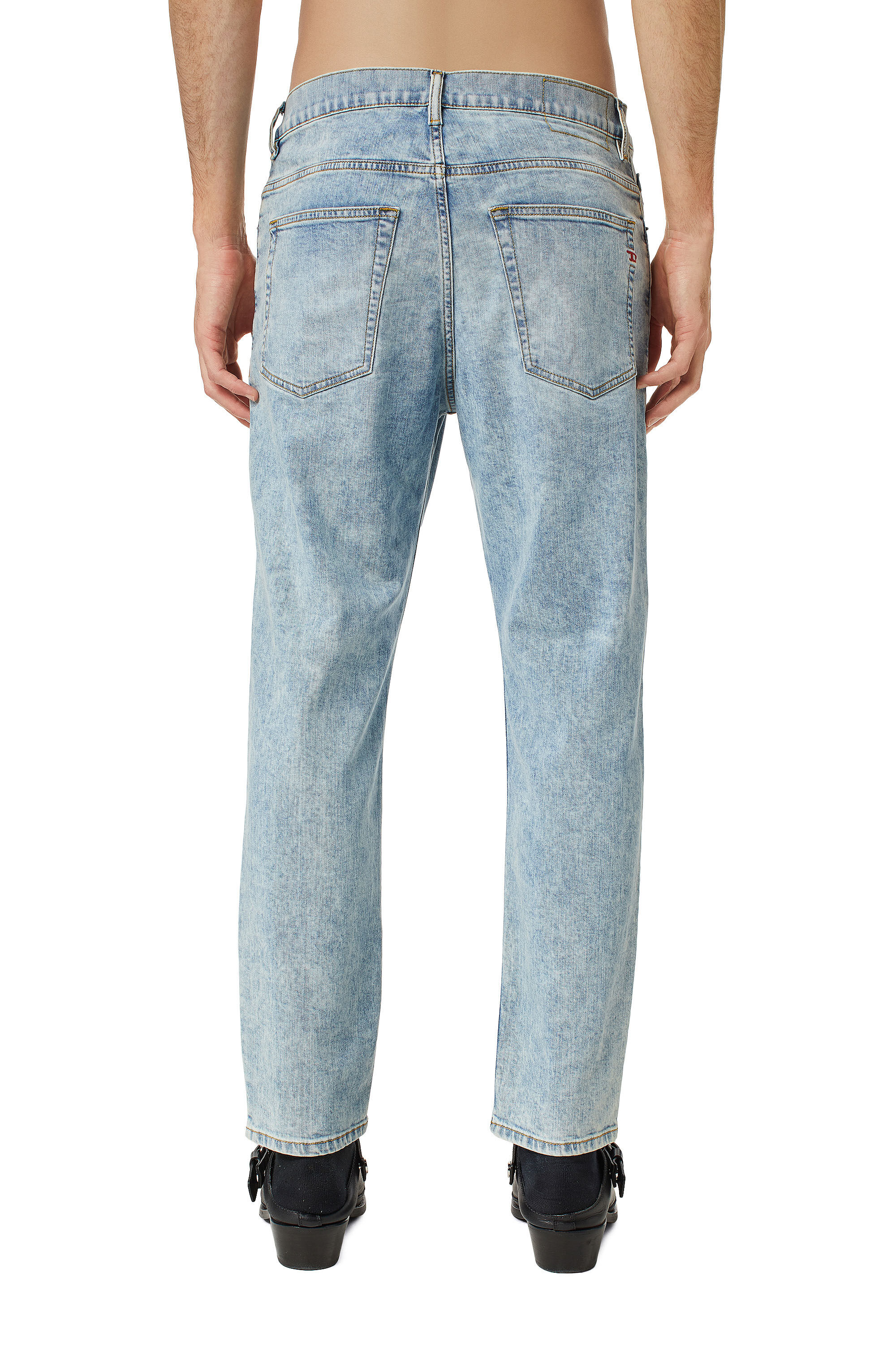 Diesel - 2005 D-FINING 0GDAM Tapered Jeans, Bleu Clair - Image 4