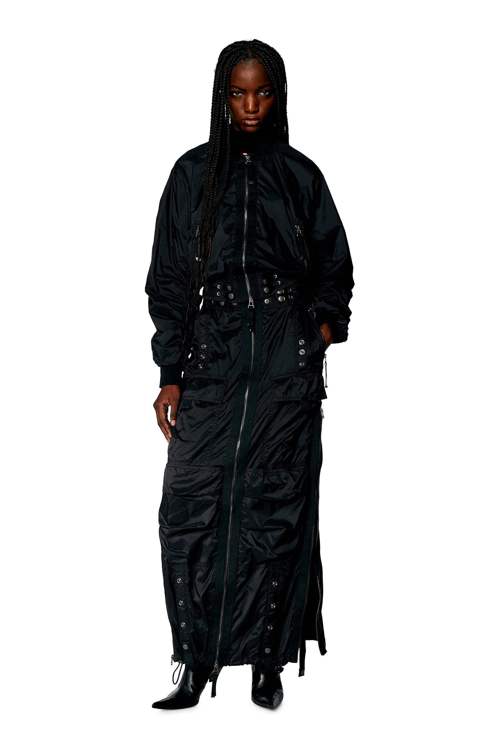 G NOAK Woman Bomber jacket in light nylon Diesel
