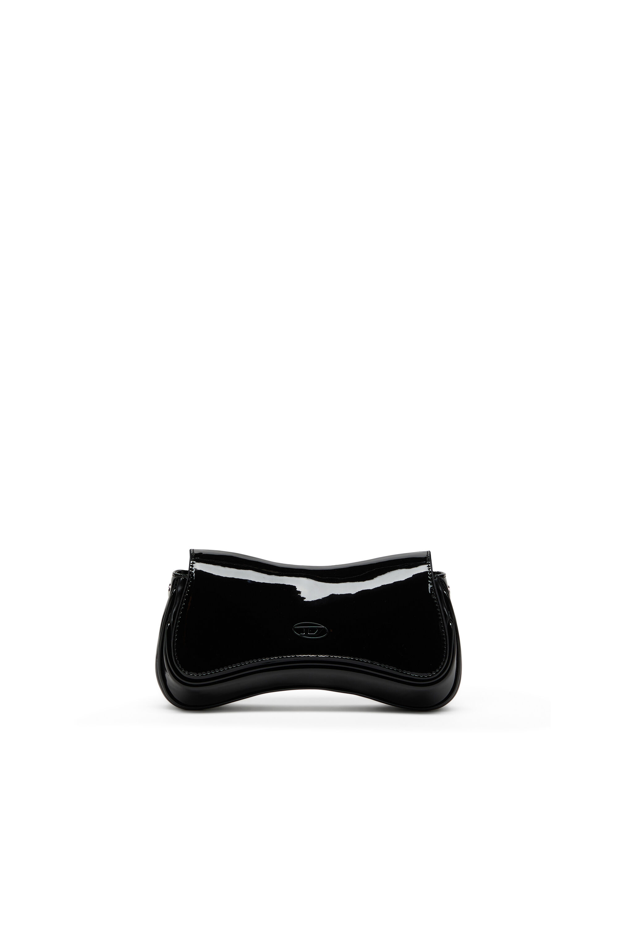 Diesel - PLAY CLUTCH, Play-Pochette en PU brillant Femme in Noir - 1