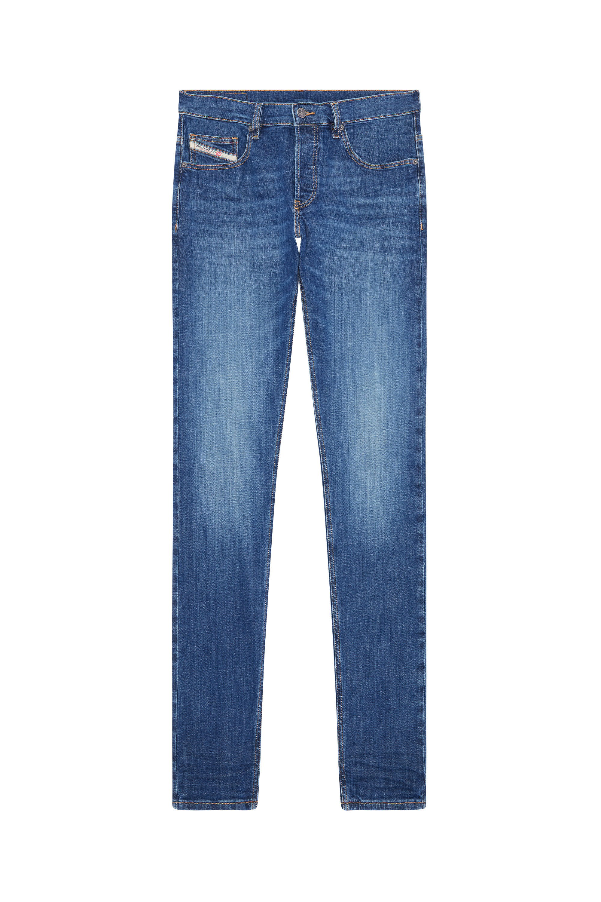 Diesel - D-Luster 0IHAR Slim Jeans, Dark Blue - Image 2